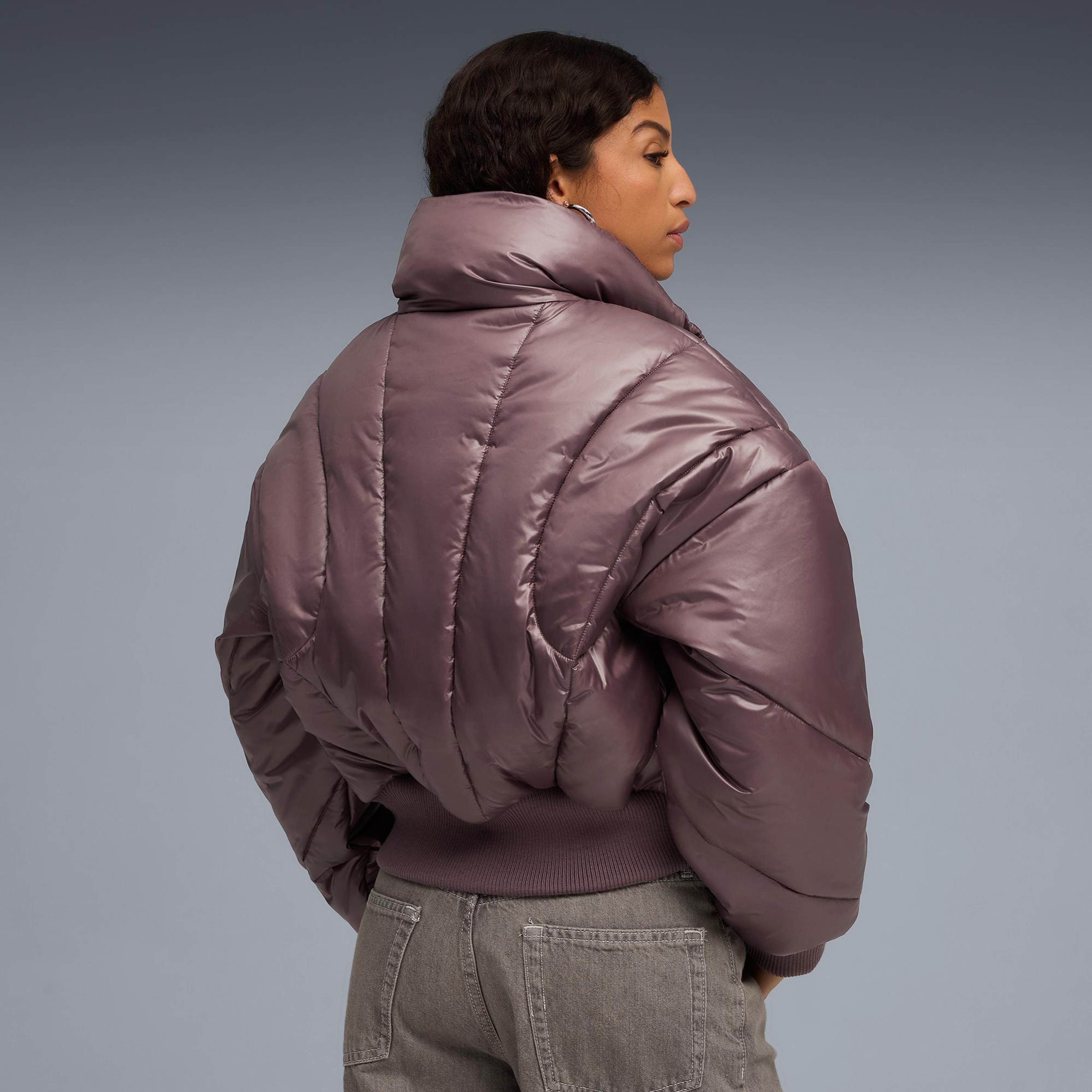 Puma Dare to Puffer Kadın Bordo Mont