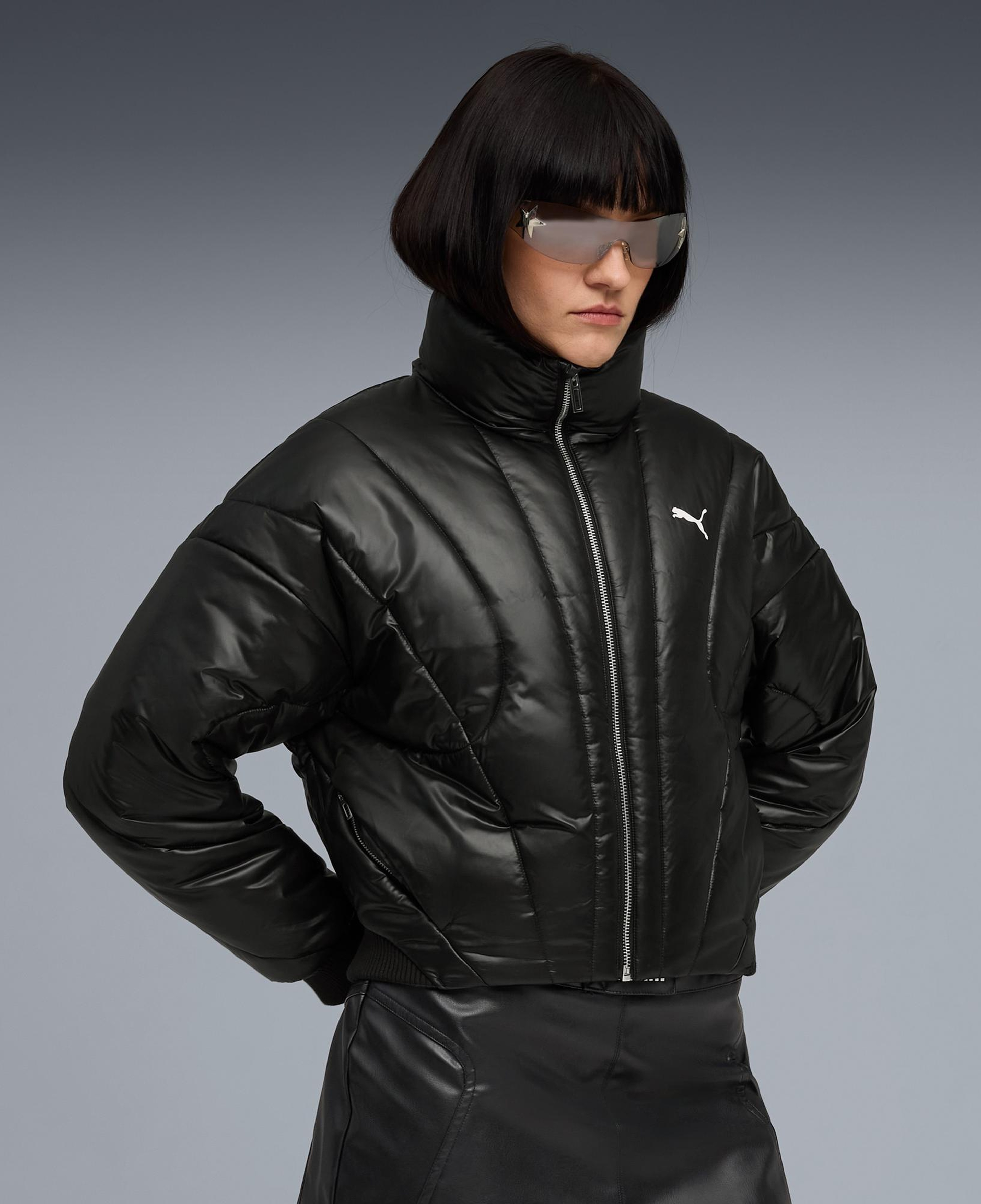 Puma Dare to Puffer Kadın Siyah Mont