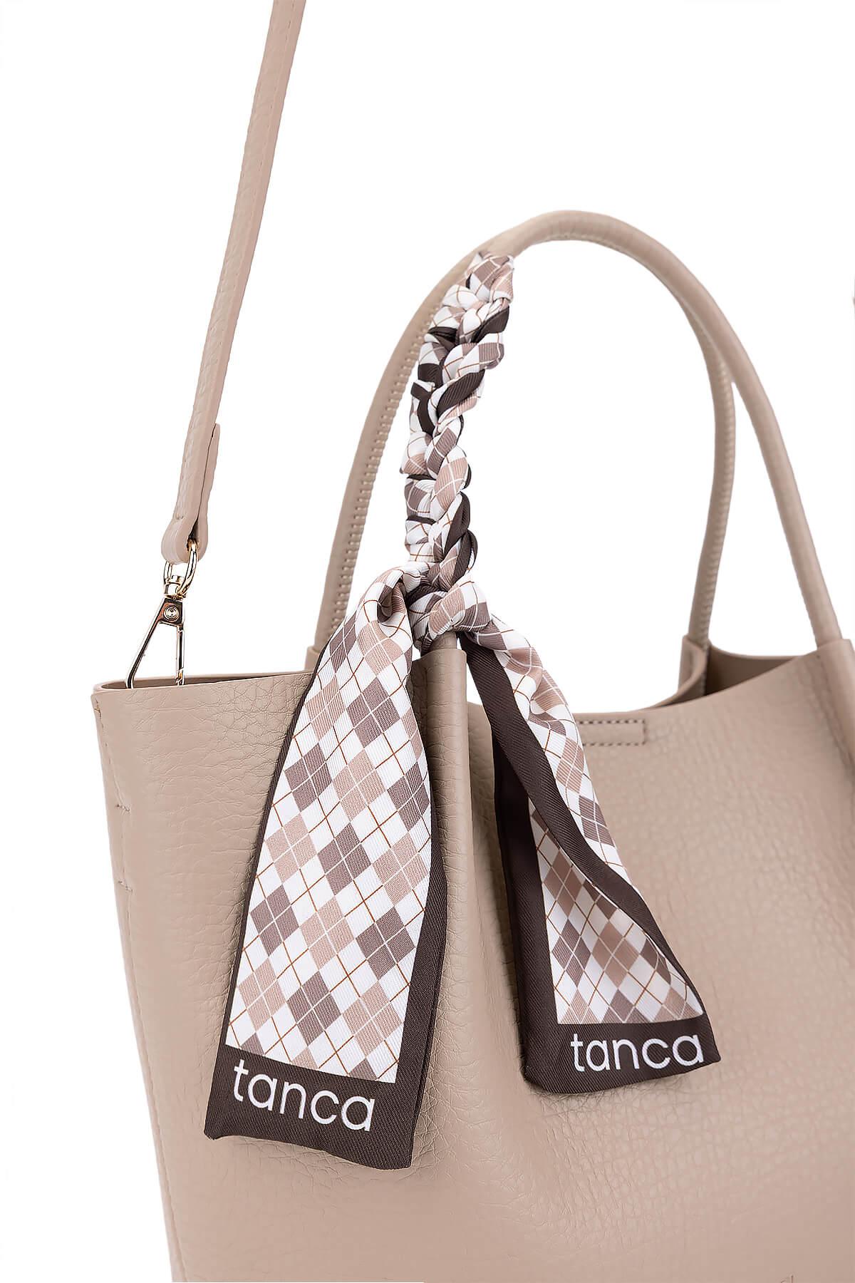 Tamer Tanca Kadın Suni Deri Vizon Kol Çantası