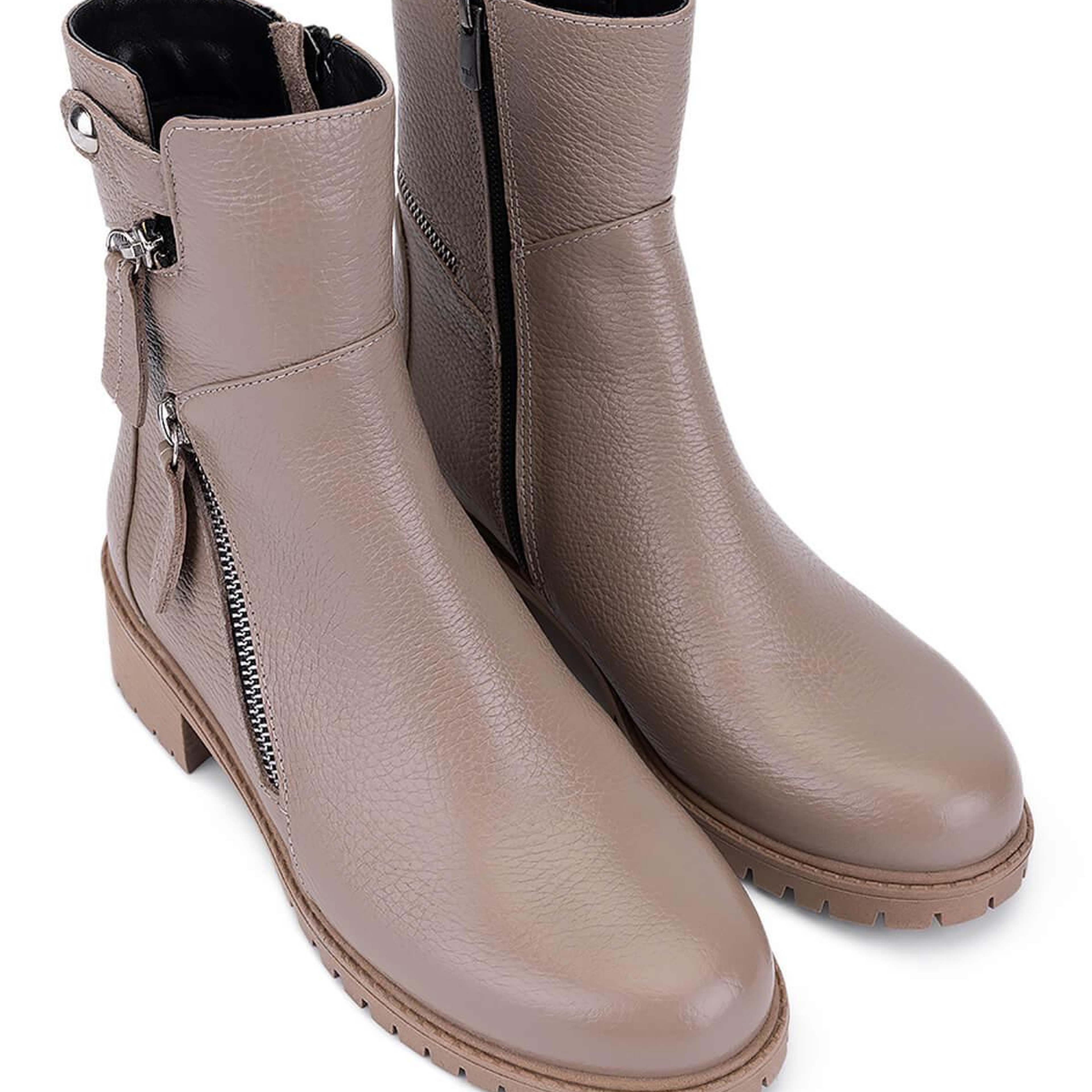 Tamer Tanca Kadın Hakiki Deri Vizon Casual Bot