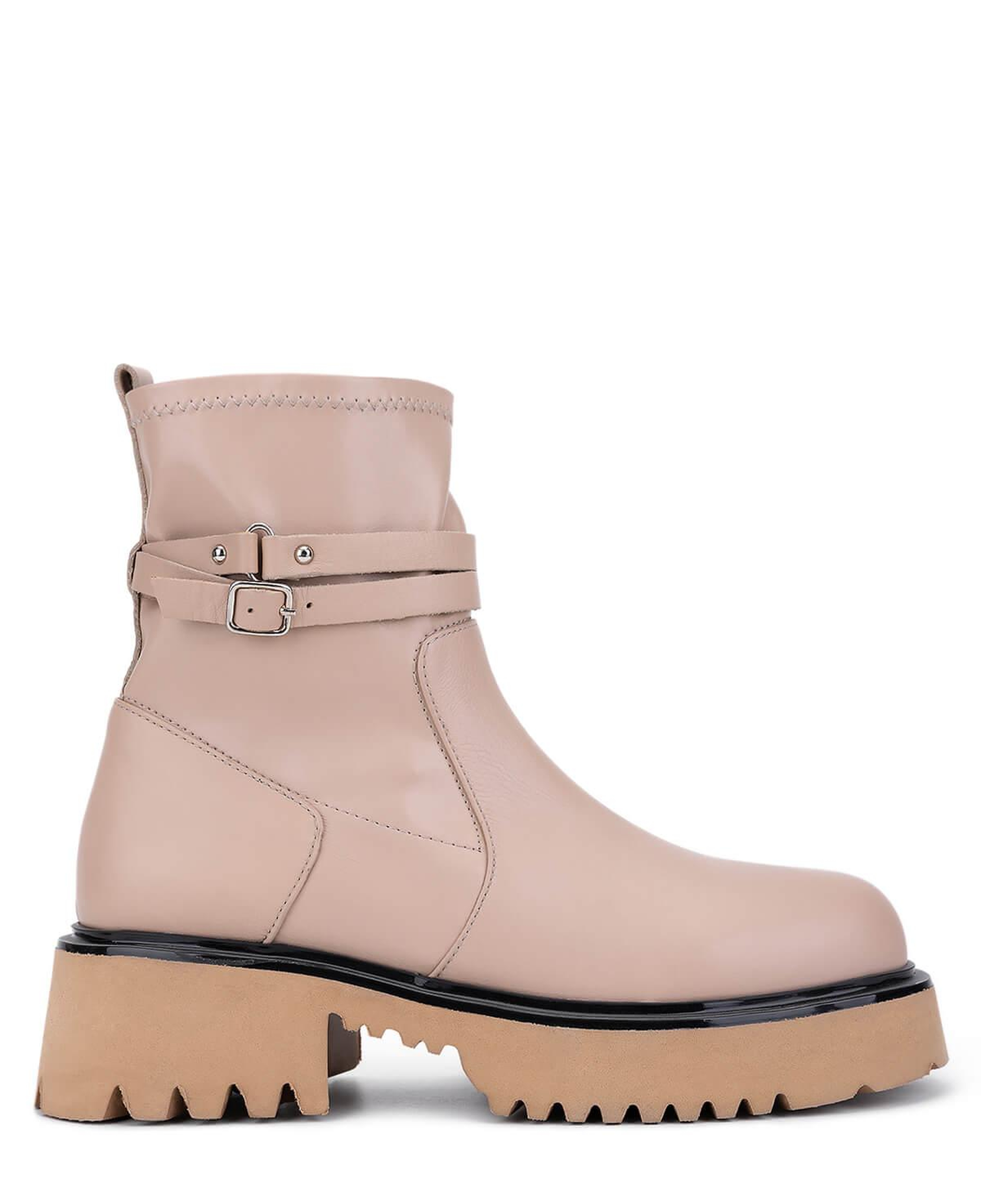 Tamer Tanca Kadın Hakiki Deri Bej Günlük Bot