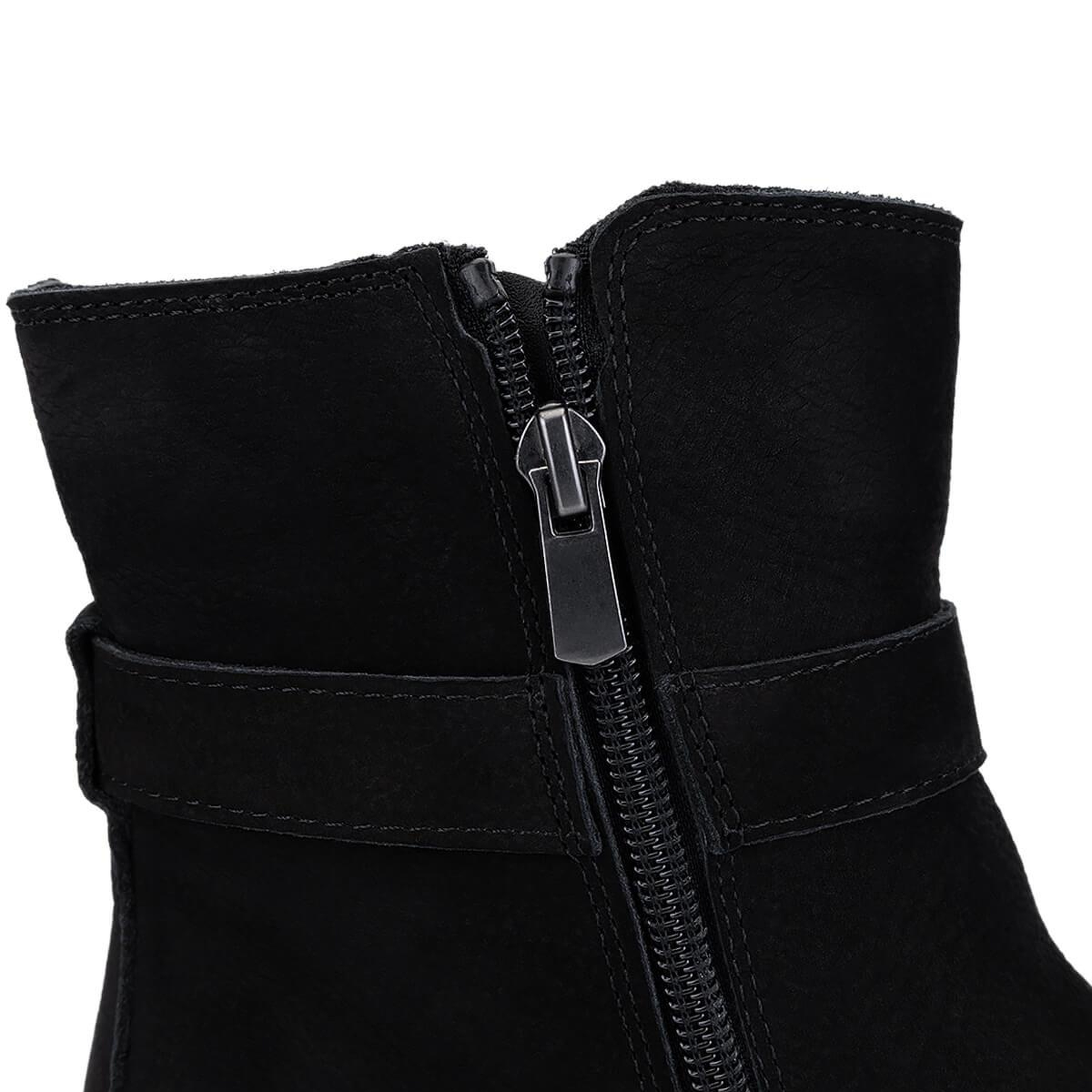 Tamer Tanca Kadın Hakiki Deri Siyah Nubuk Casual Bot