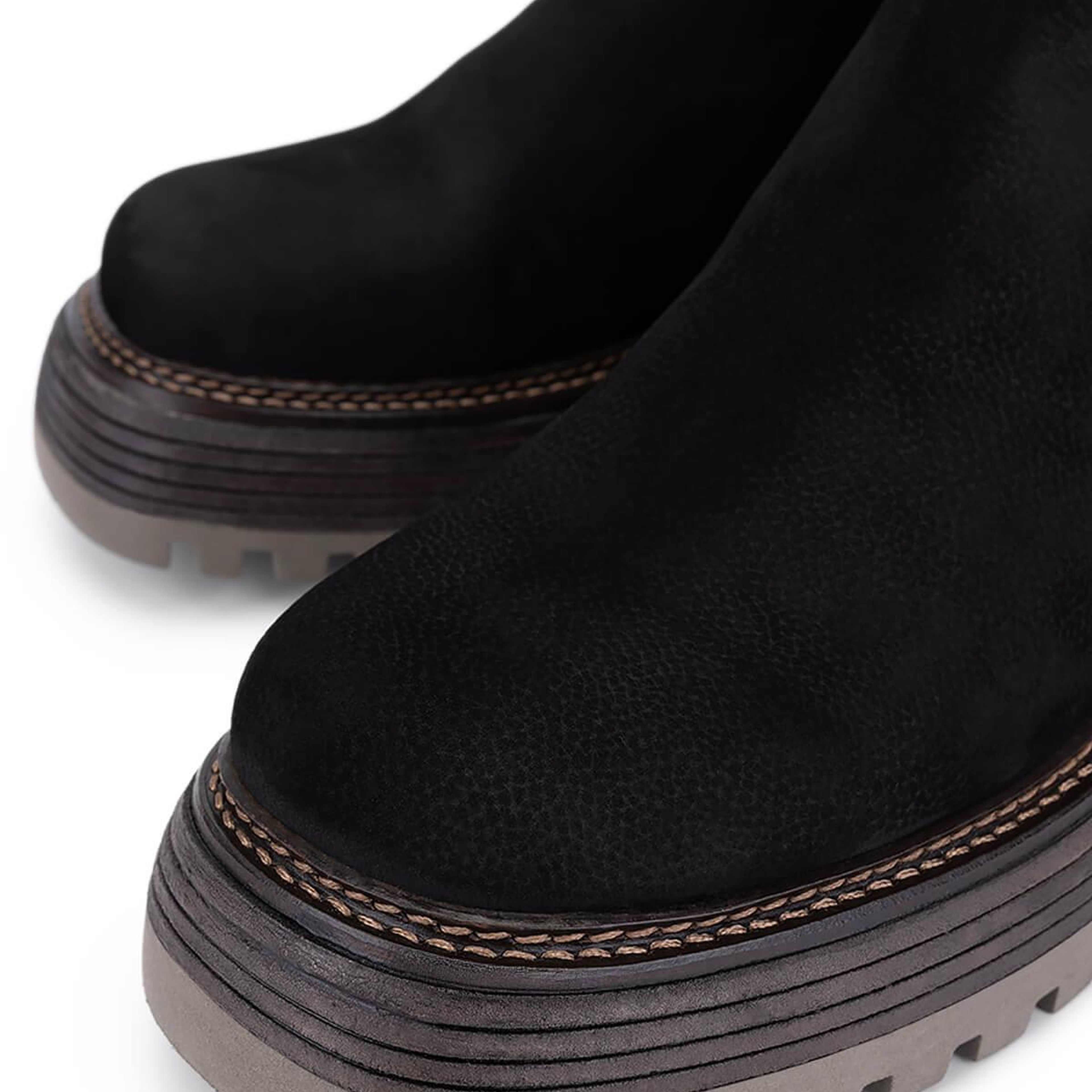 Tamer Tanca Kadın Hakiki Deri Siyah Nubuk Casual Bot