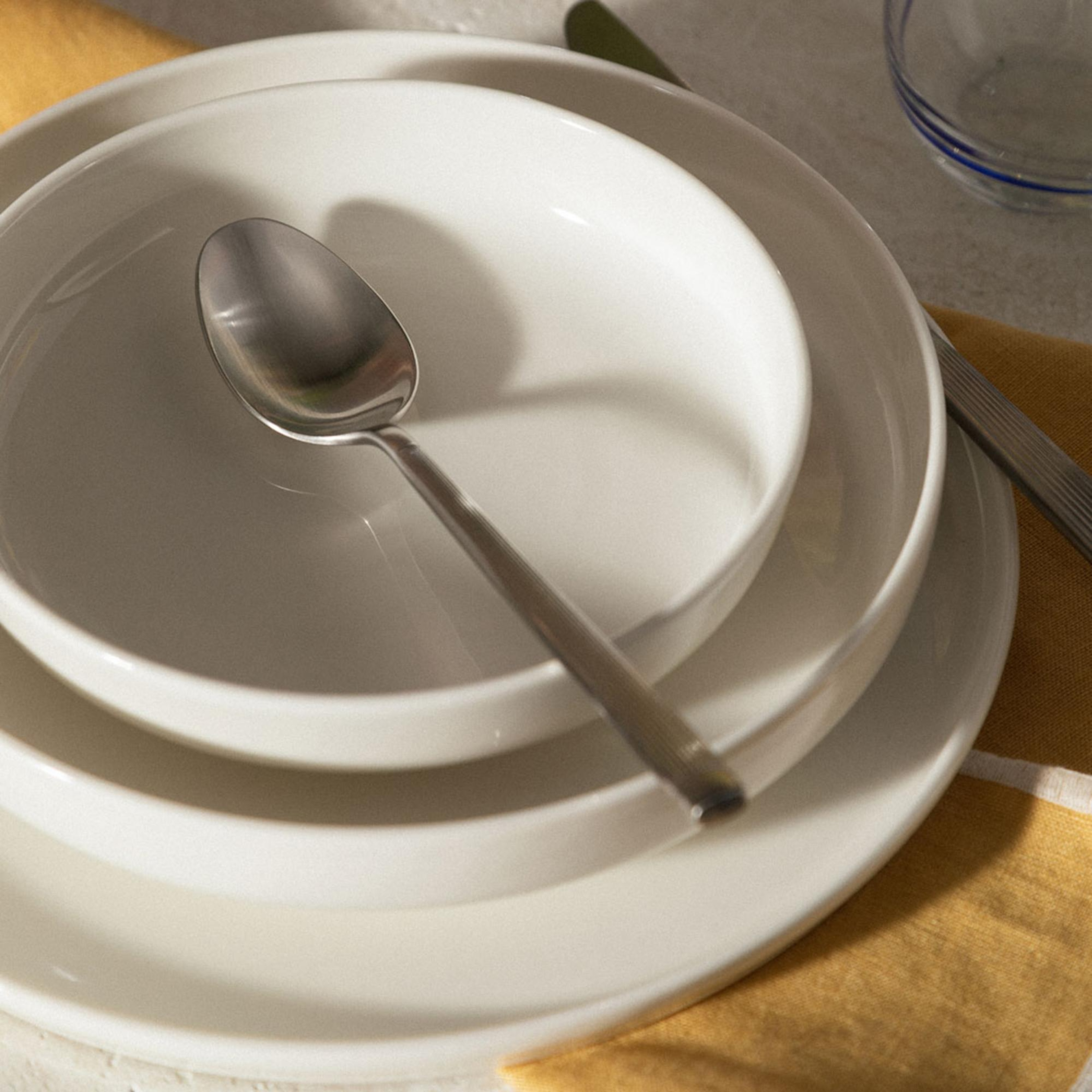 EPHESUS WHITE ÇUKUR TABAK 22CM