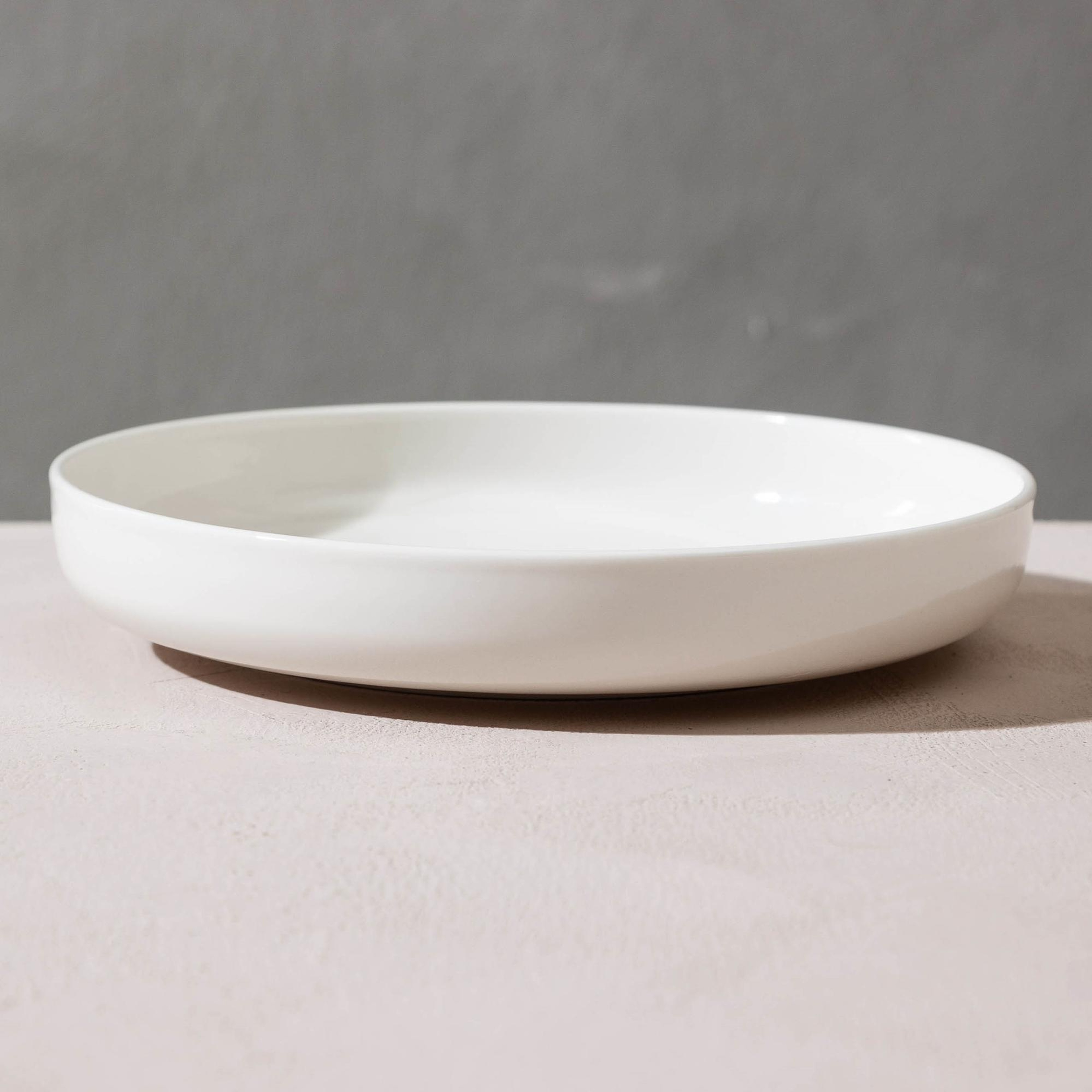 EPHESUS WHITE ÇUKUR TABAK 22CM
