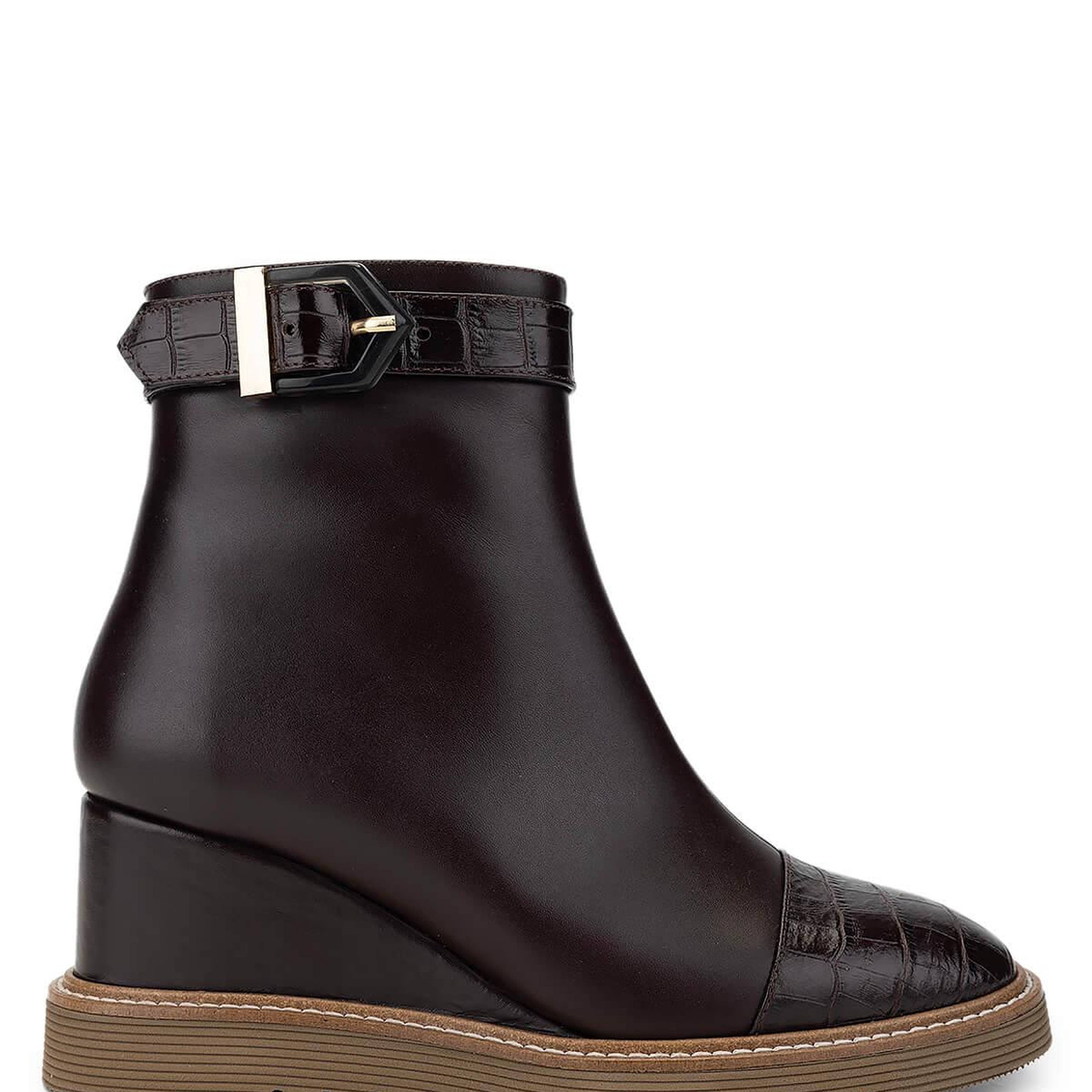 Tamer Tanca Kadın Hakiki Deri Kahverengi Casual Bot