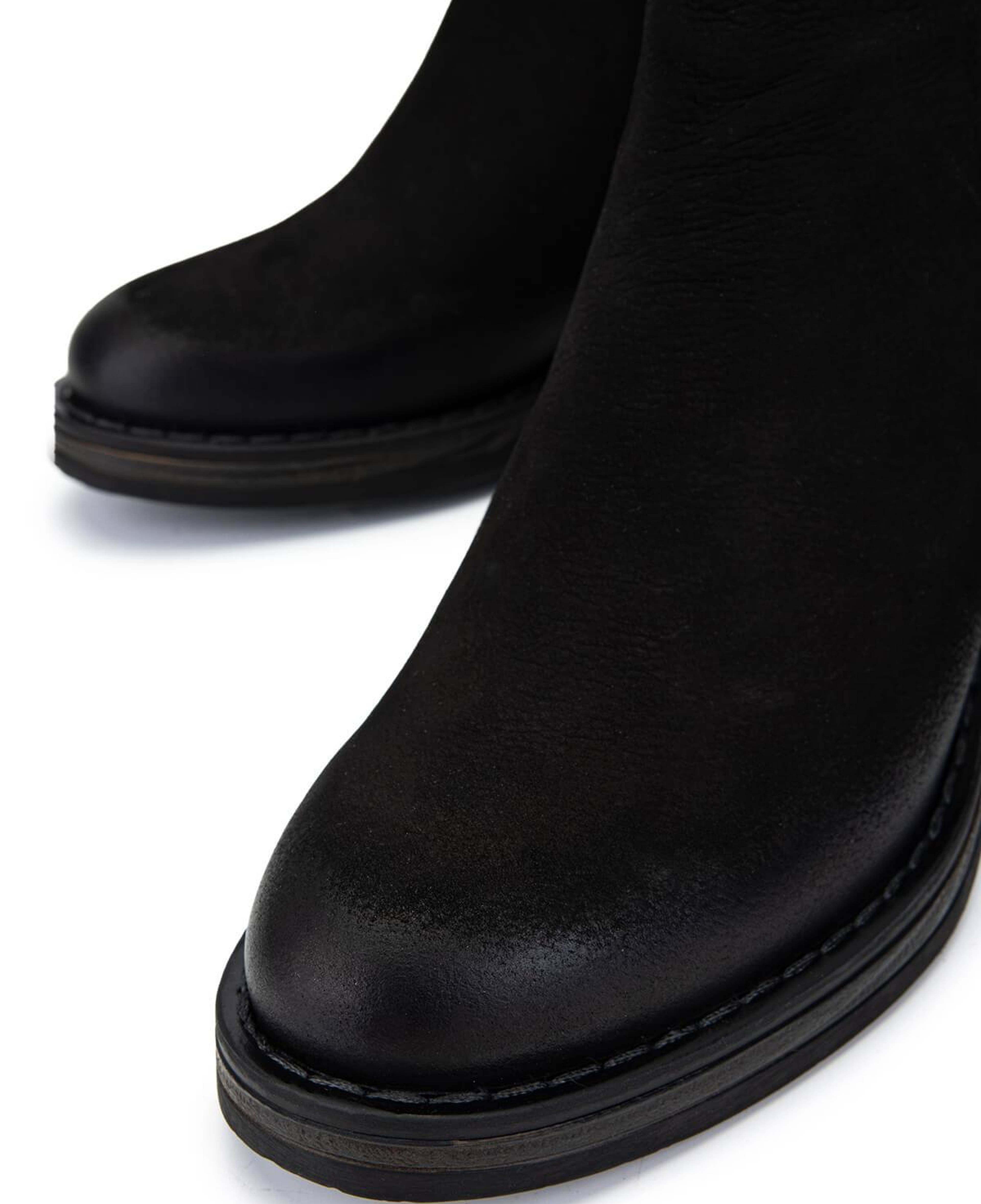 Tamer Tanca Kadın Hakiki Deri Siyah Nubuk Casual Bot