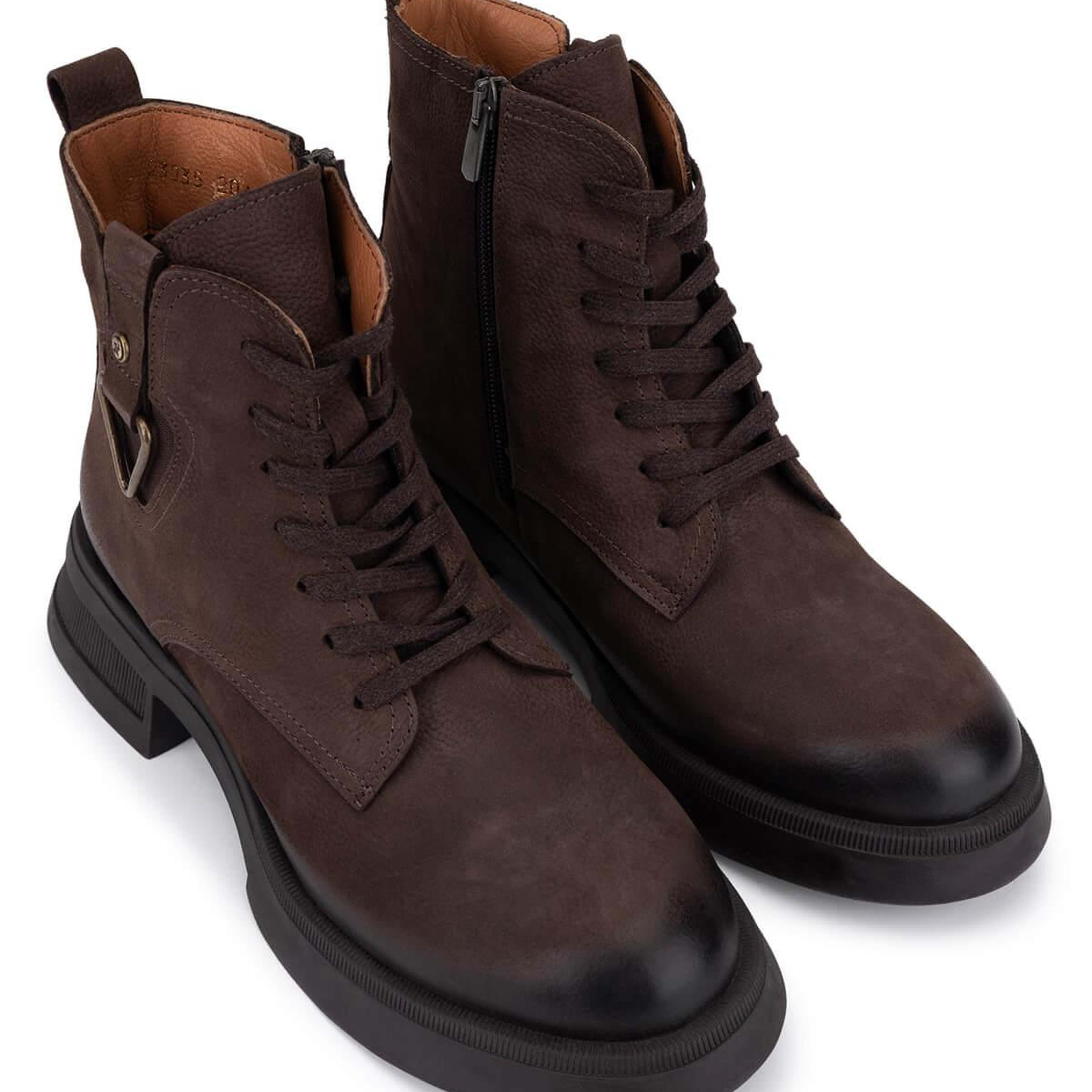 Tamer Tanca Kadın Hakiki Deri Kahverengi Nubuk Casual Bot