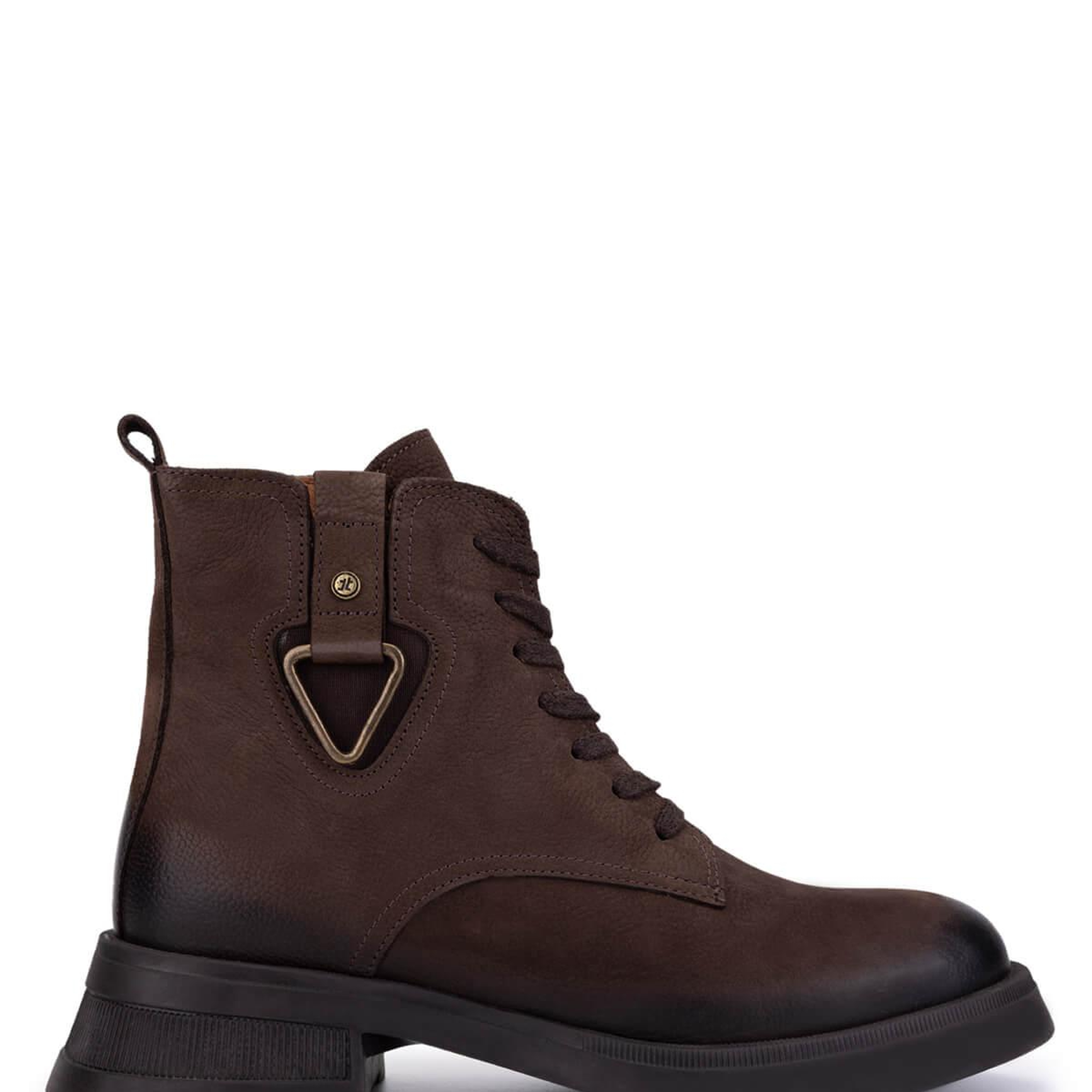 Tamer Tanca Kadın Hakiki Deri Kahverengi Nubuk Casual Bot