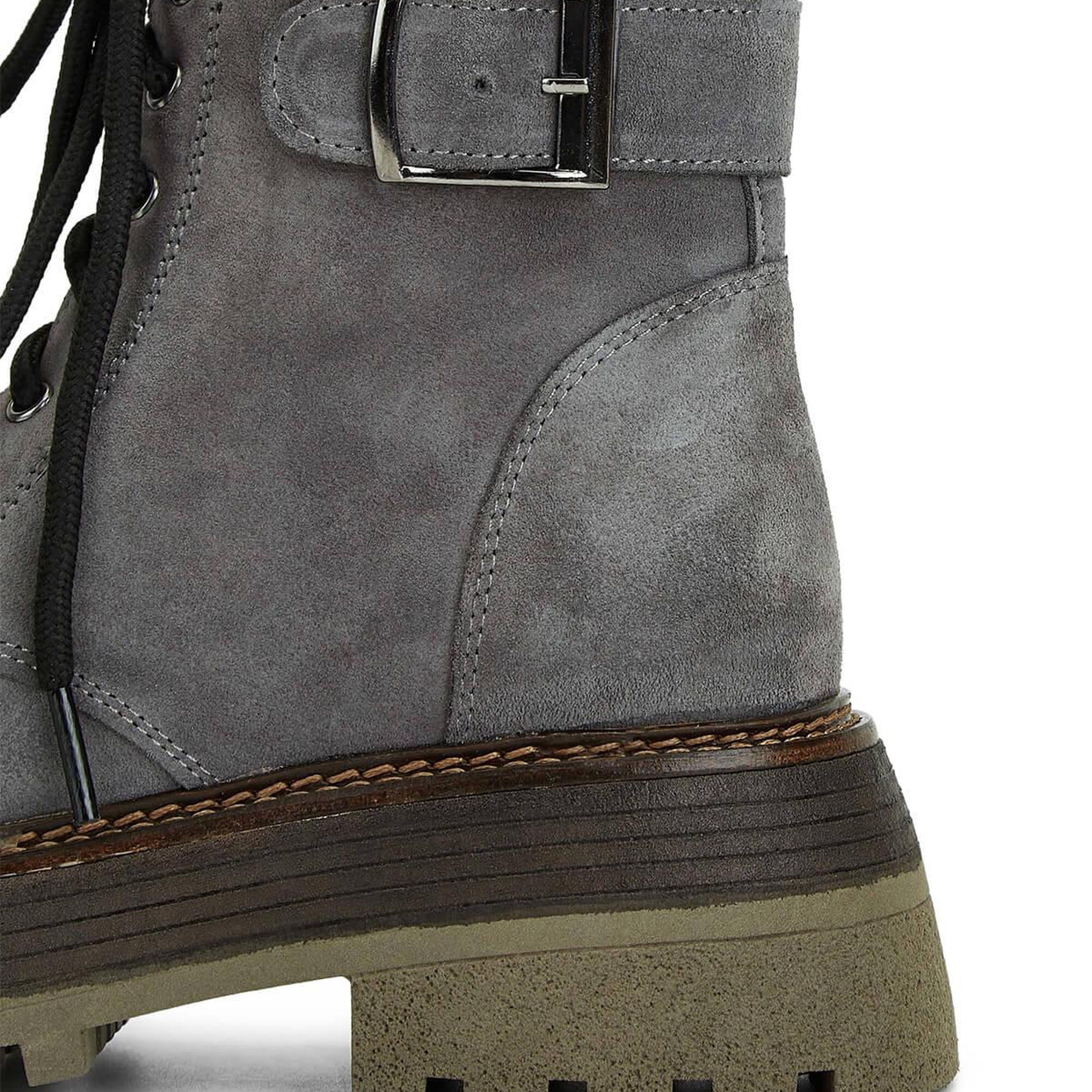 Tamer Tanca Kadın Hakiki Deri Gri Casual Bot