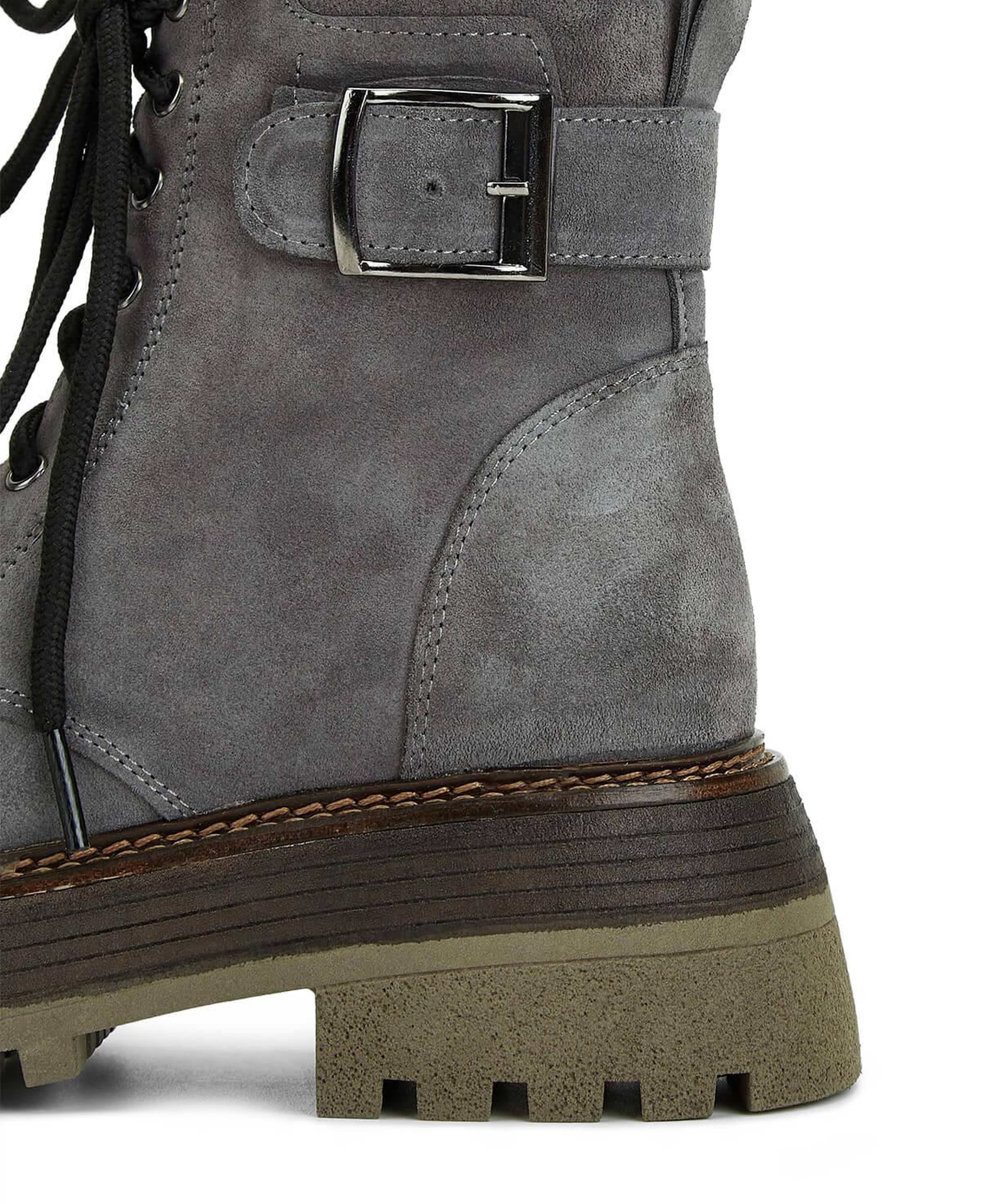 Tamer Tanca Kadın Hakiki Deri Gri Casual Bot