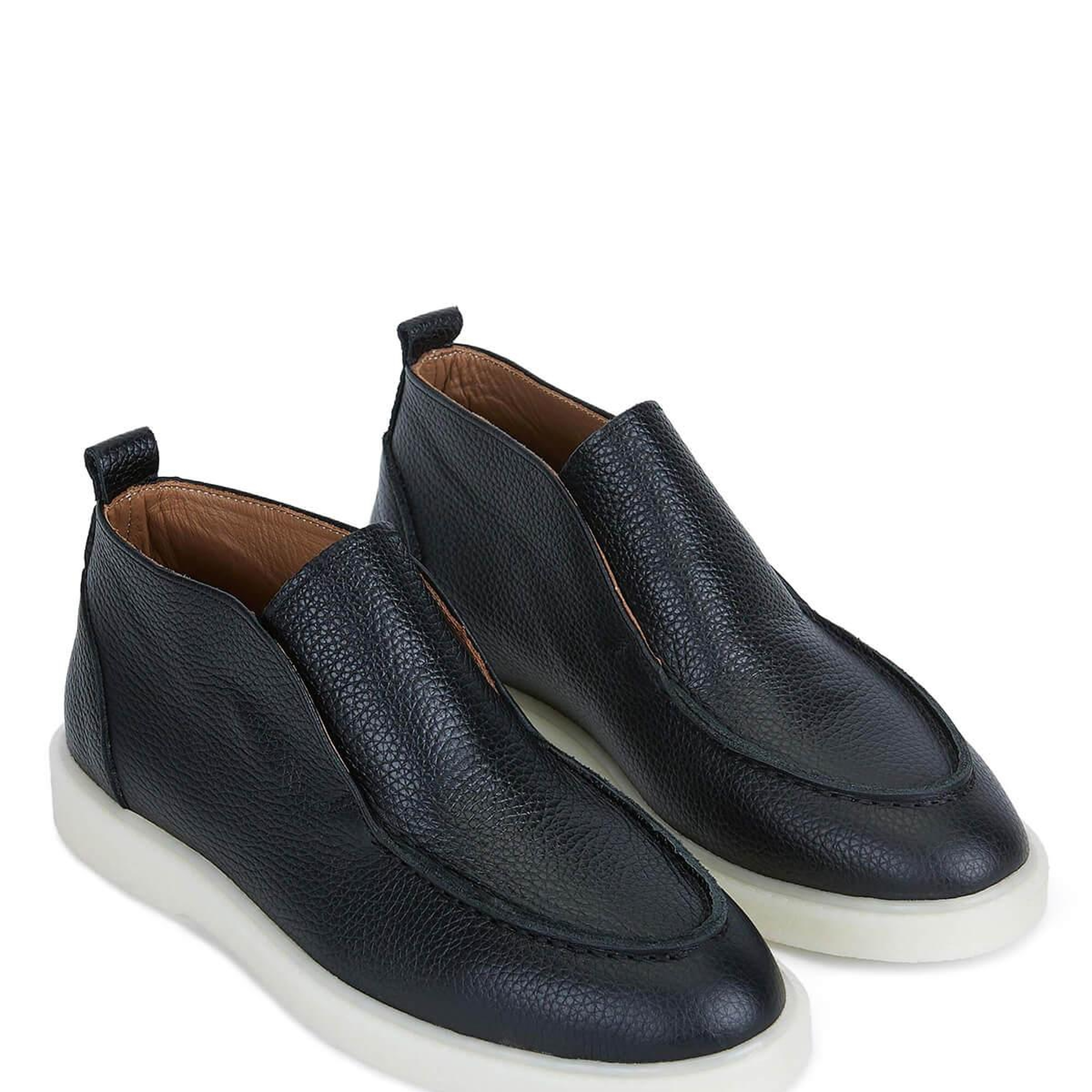 Tamer Tanca Kadın Hakiki Deri Siyah Casual Bot