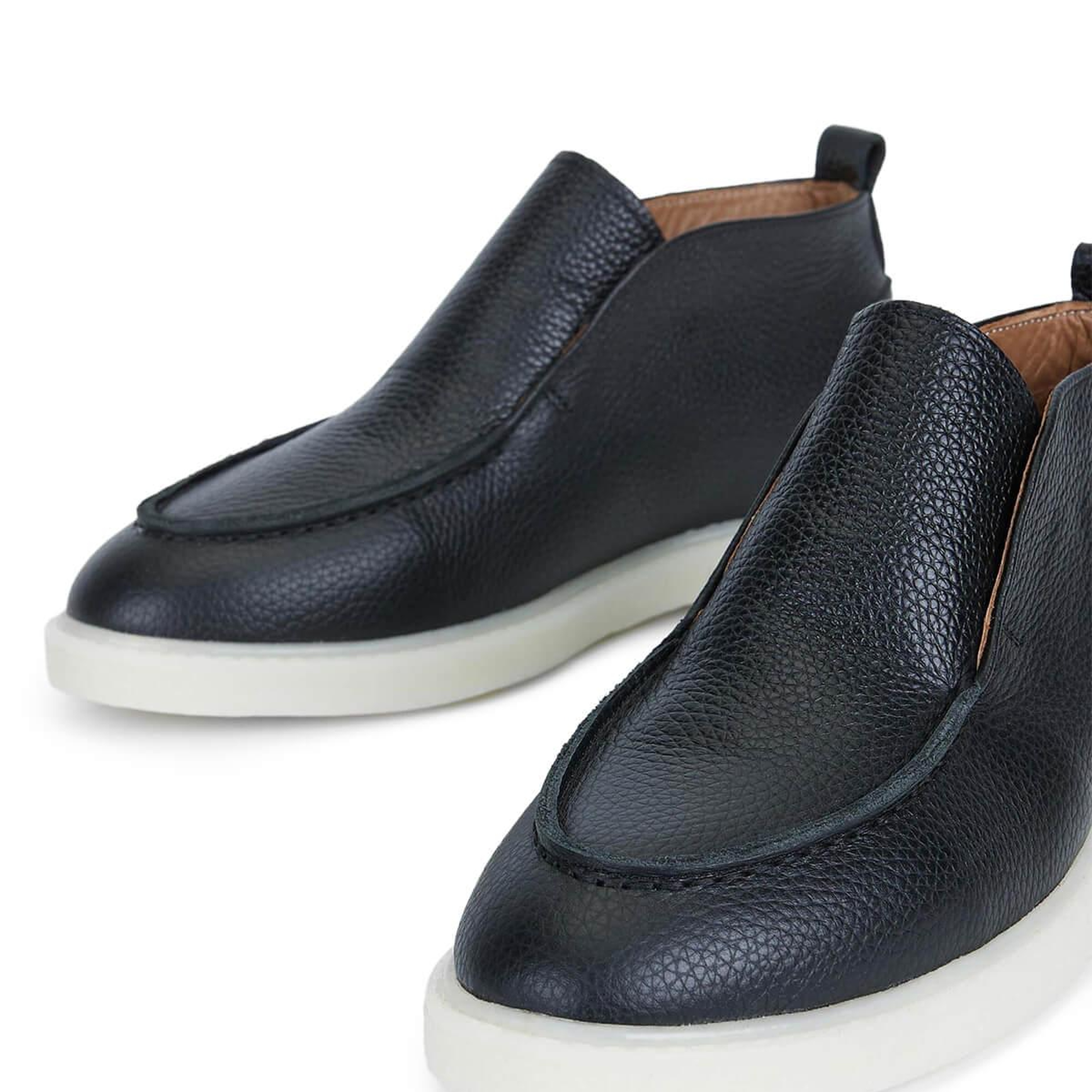 Tamer Tanca Kadın Hakiki Deri Siyah Casual Bot