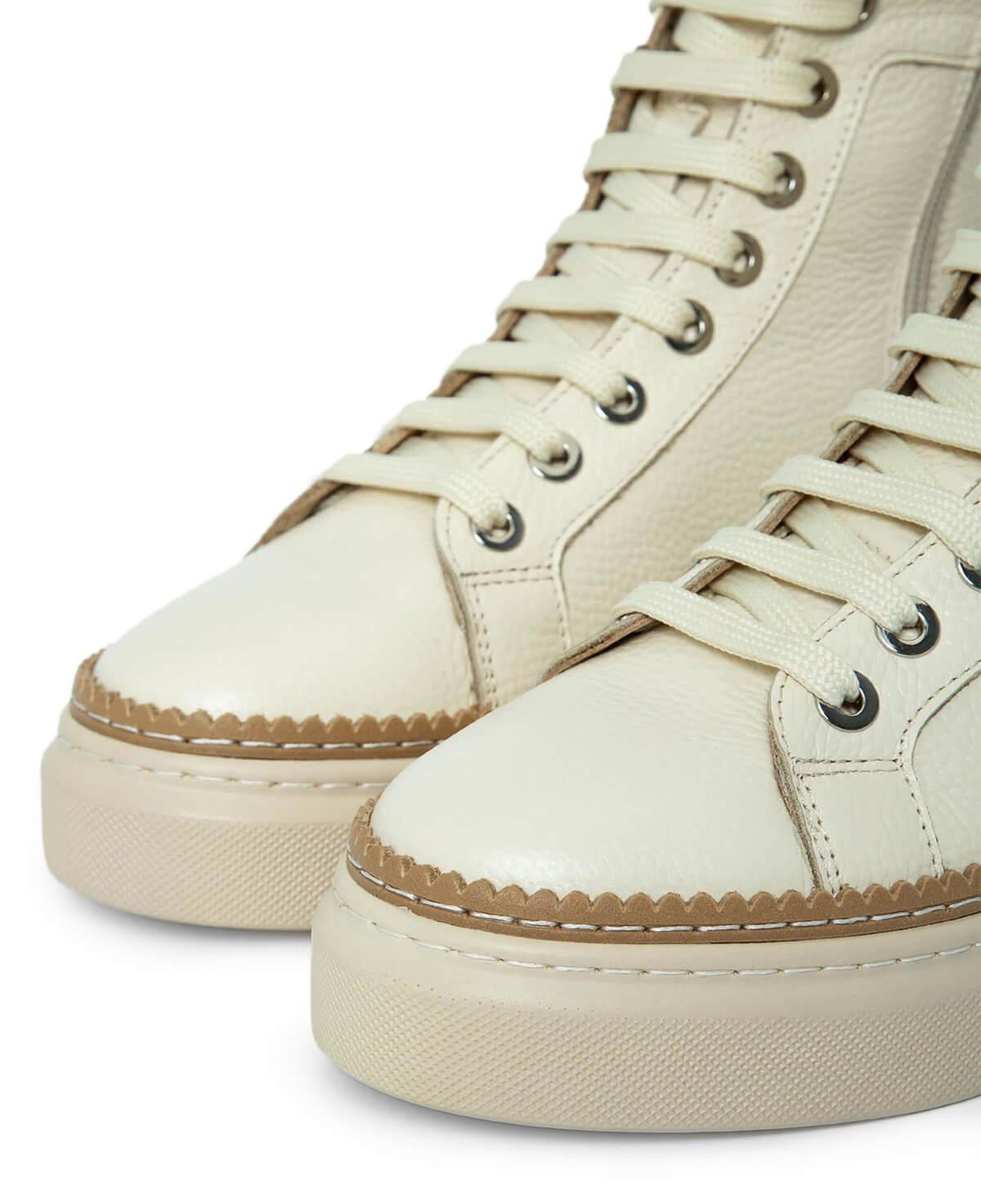 Tamer Tanca Kadın Hakiki Deri Bej Casual Bot