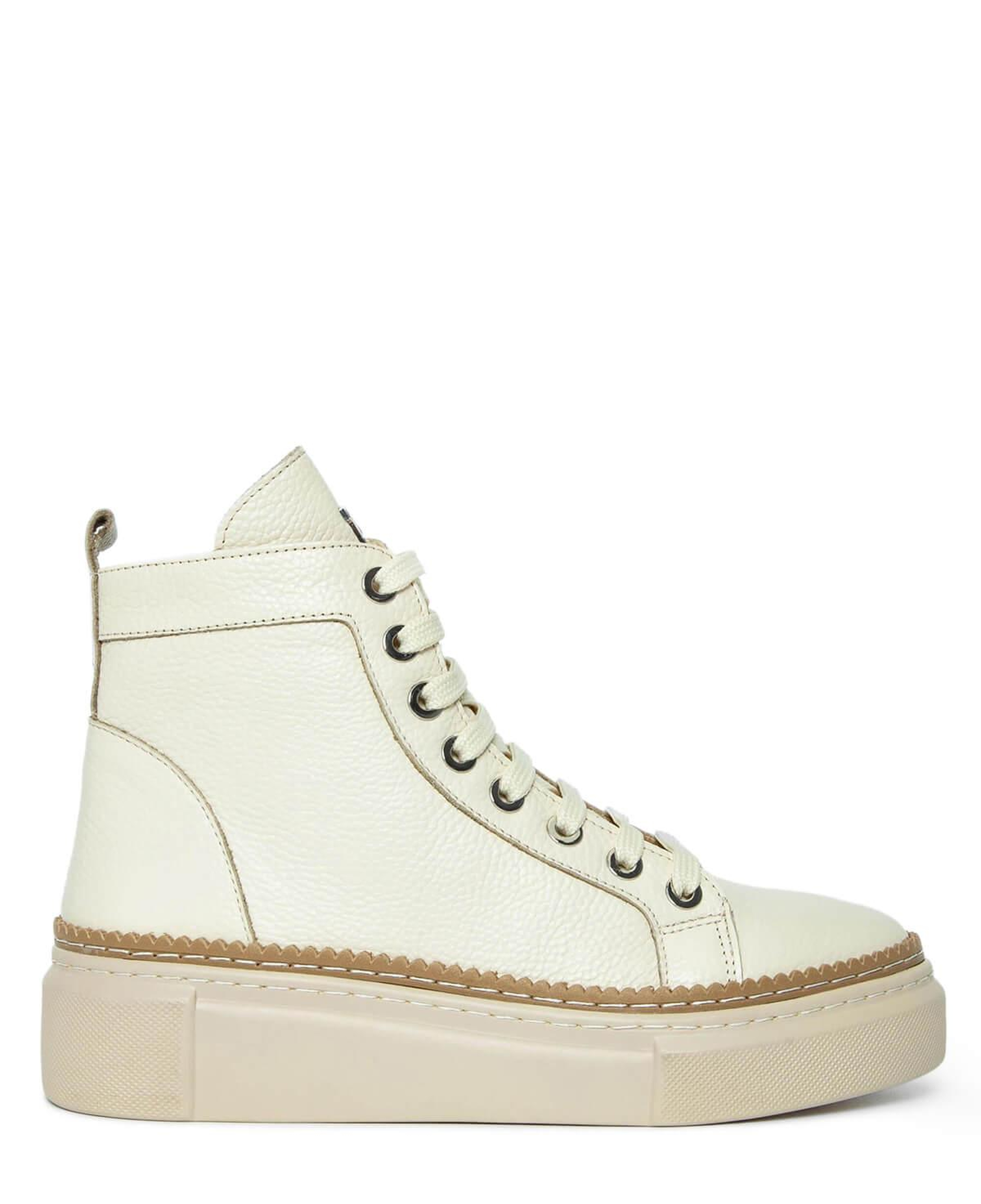 Tamer Tanca Kadın Hakiki Deri Bej Casual Bot