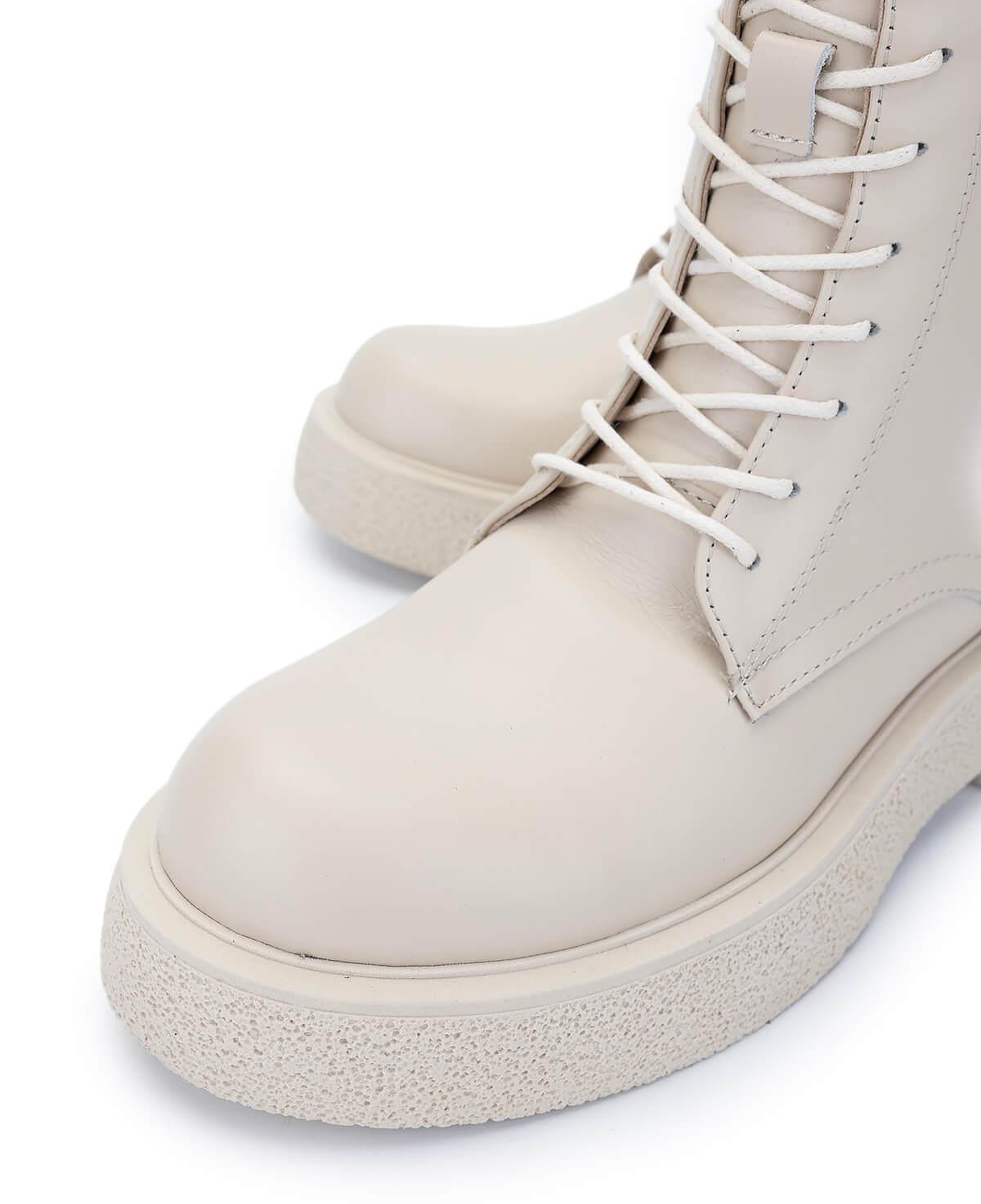 Tamer Tanca Kadın Hakiki Deri Bej Casual Bot