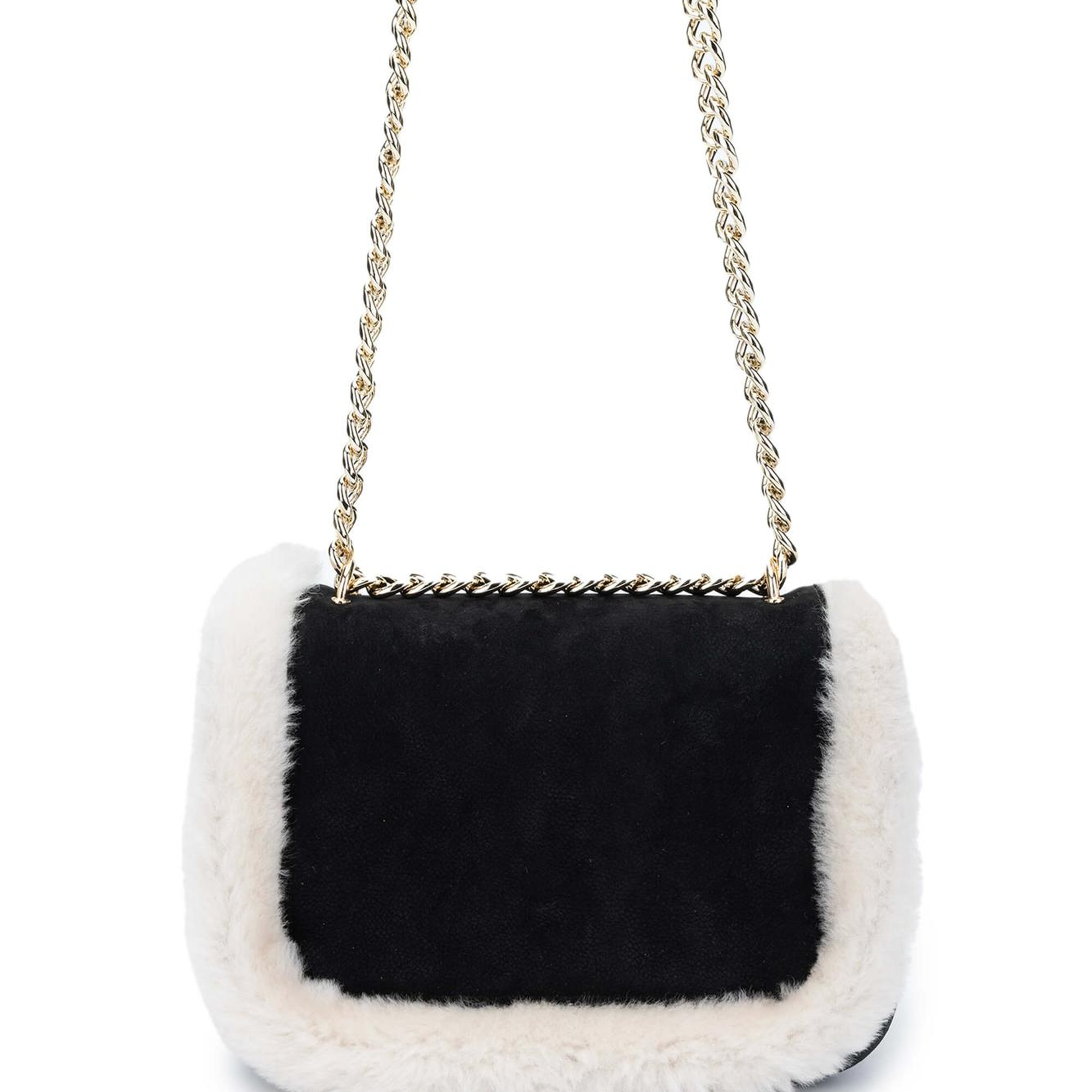 Tamer Tanca Kadın Hakiki Deri Siyah Nubuk Omuz Çanta