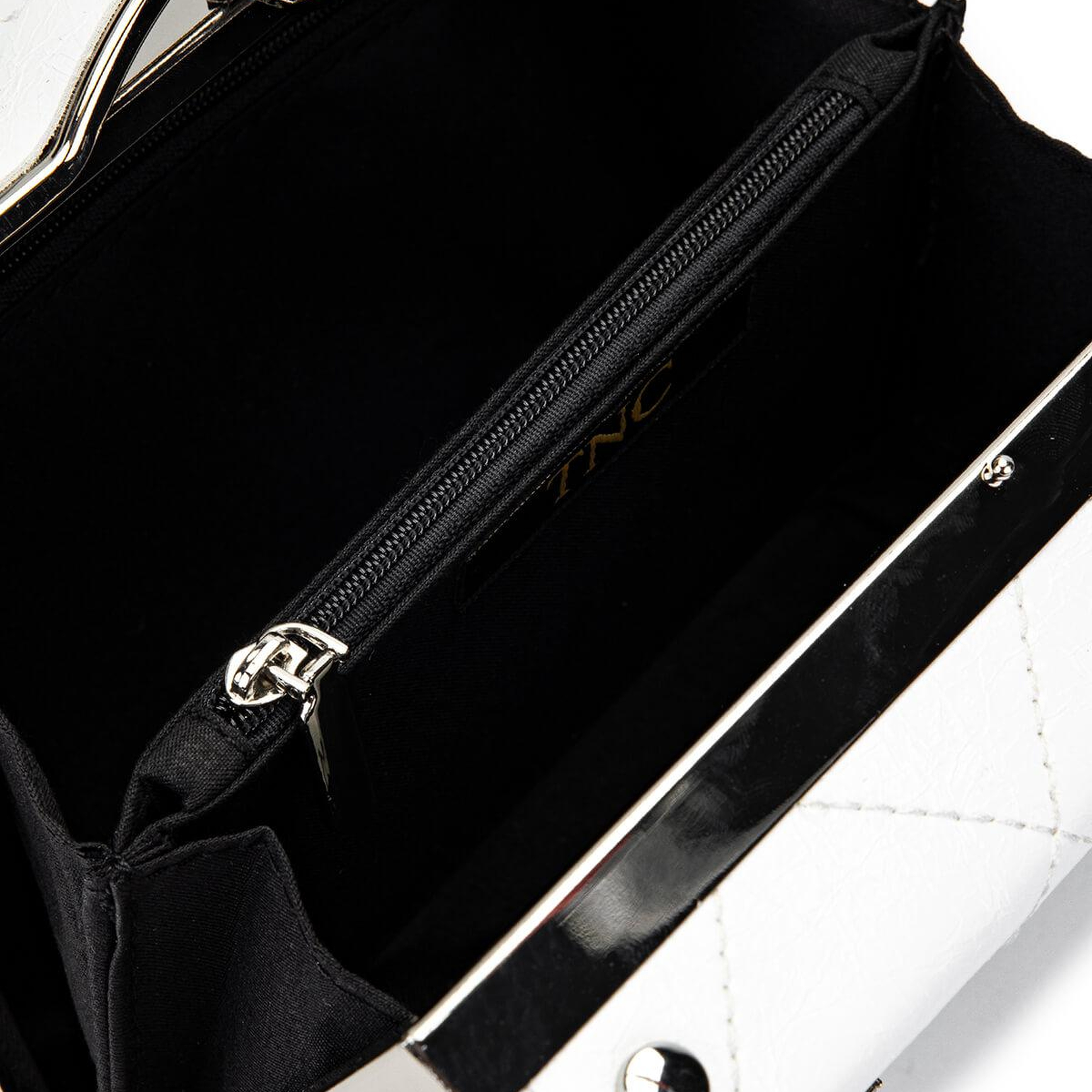 Tamer Tanca Kadın Vegan Beyaz Omuz Çanta