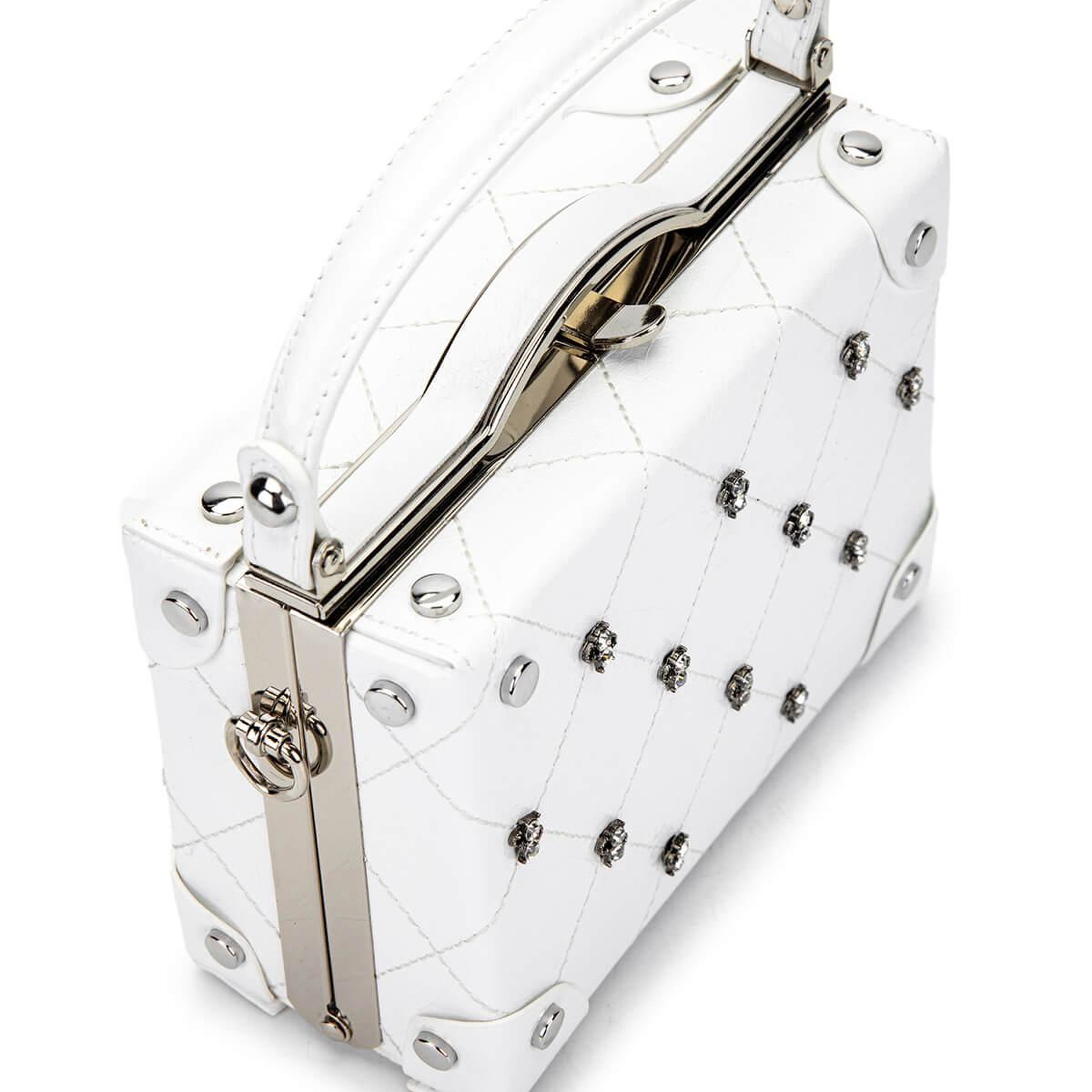 Tamer Tanca Kadın Vegan Beyaz Omuz Çanta