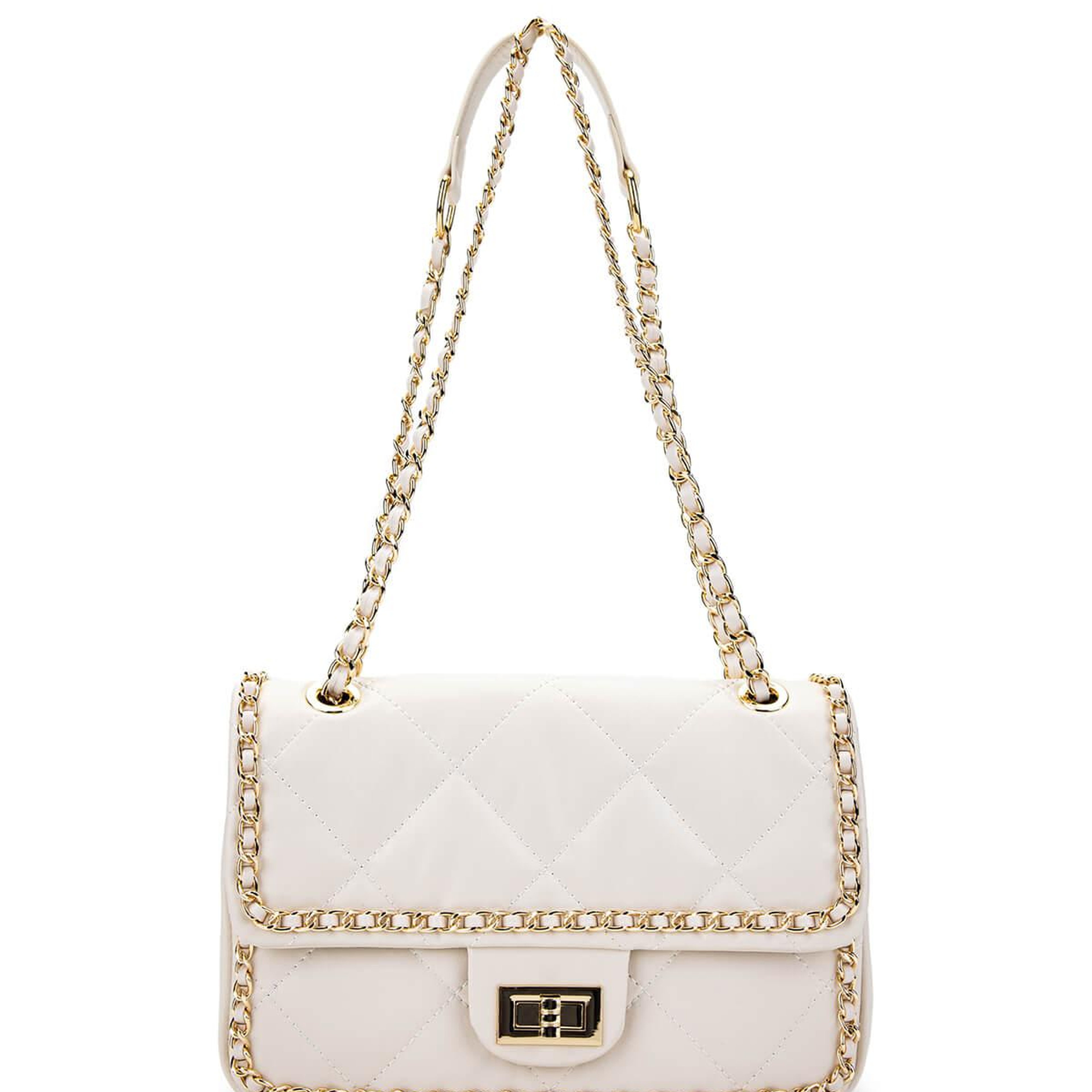 Tamer Tanca Kadın Vegan Bej Omuz Çanta