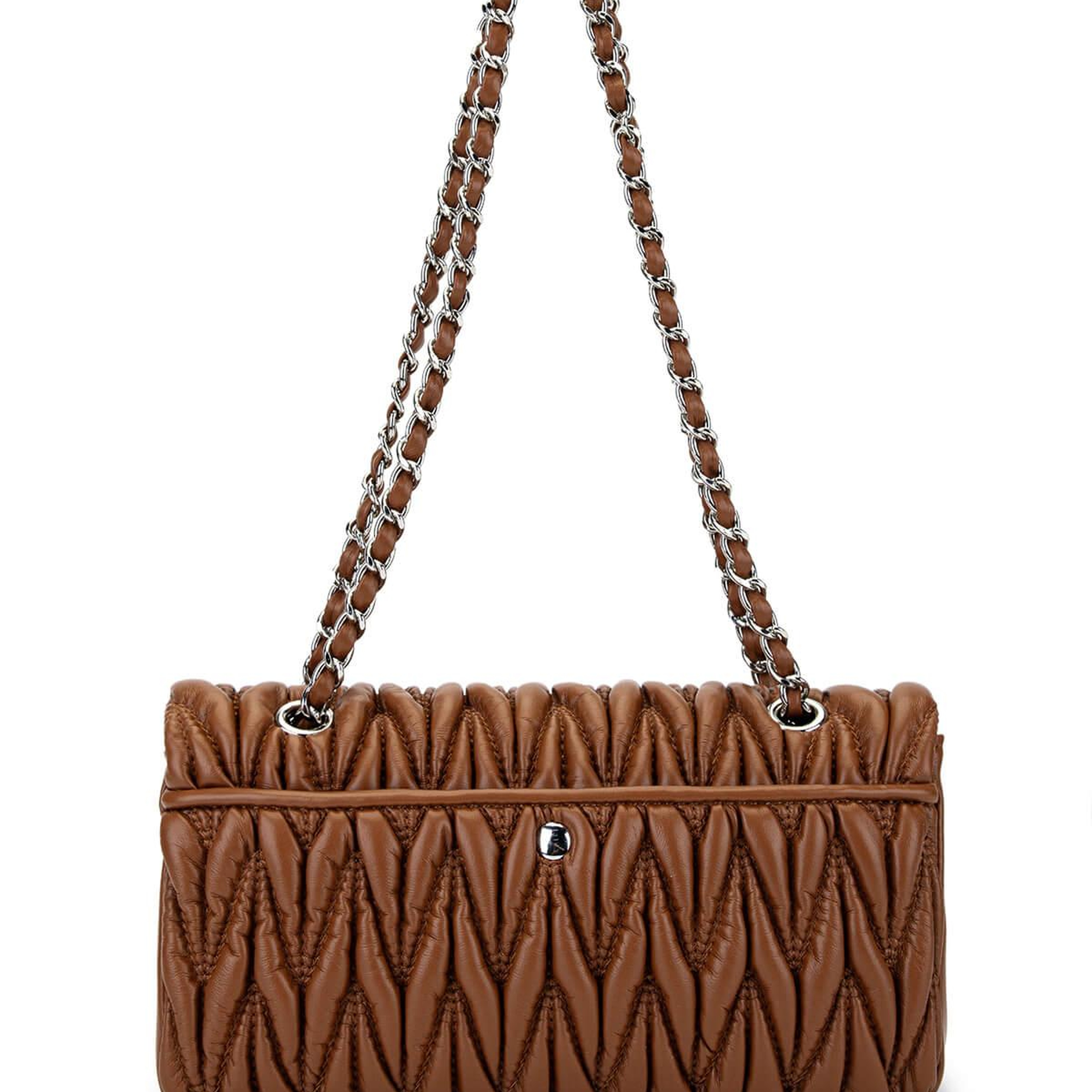 Tamer Tanca Kadın Suni Deri Camel Omuz Çanta