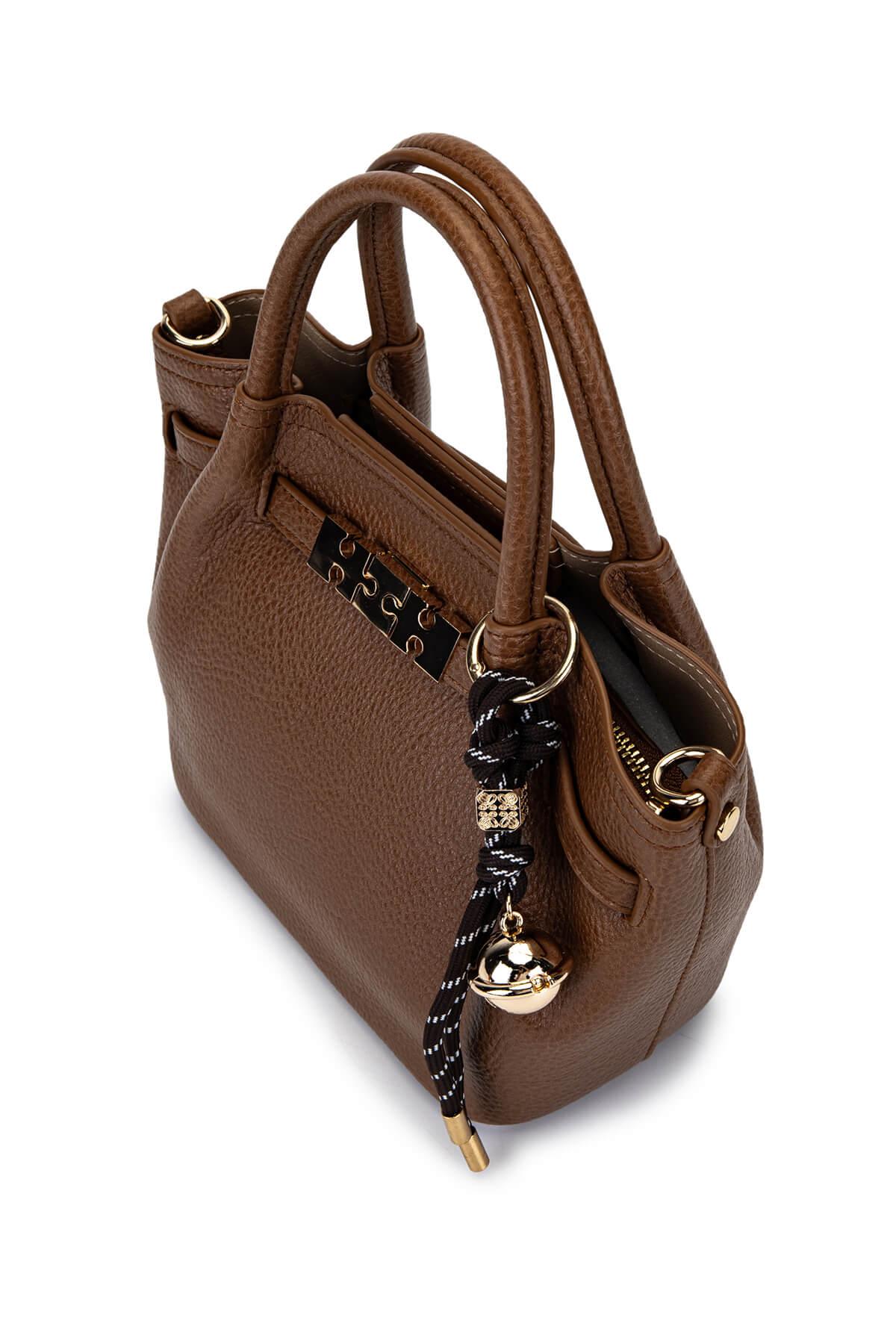 Tamer Tanca Kadın Suni Deri Camel Omuz Çanta