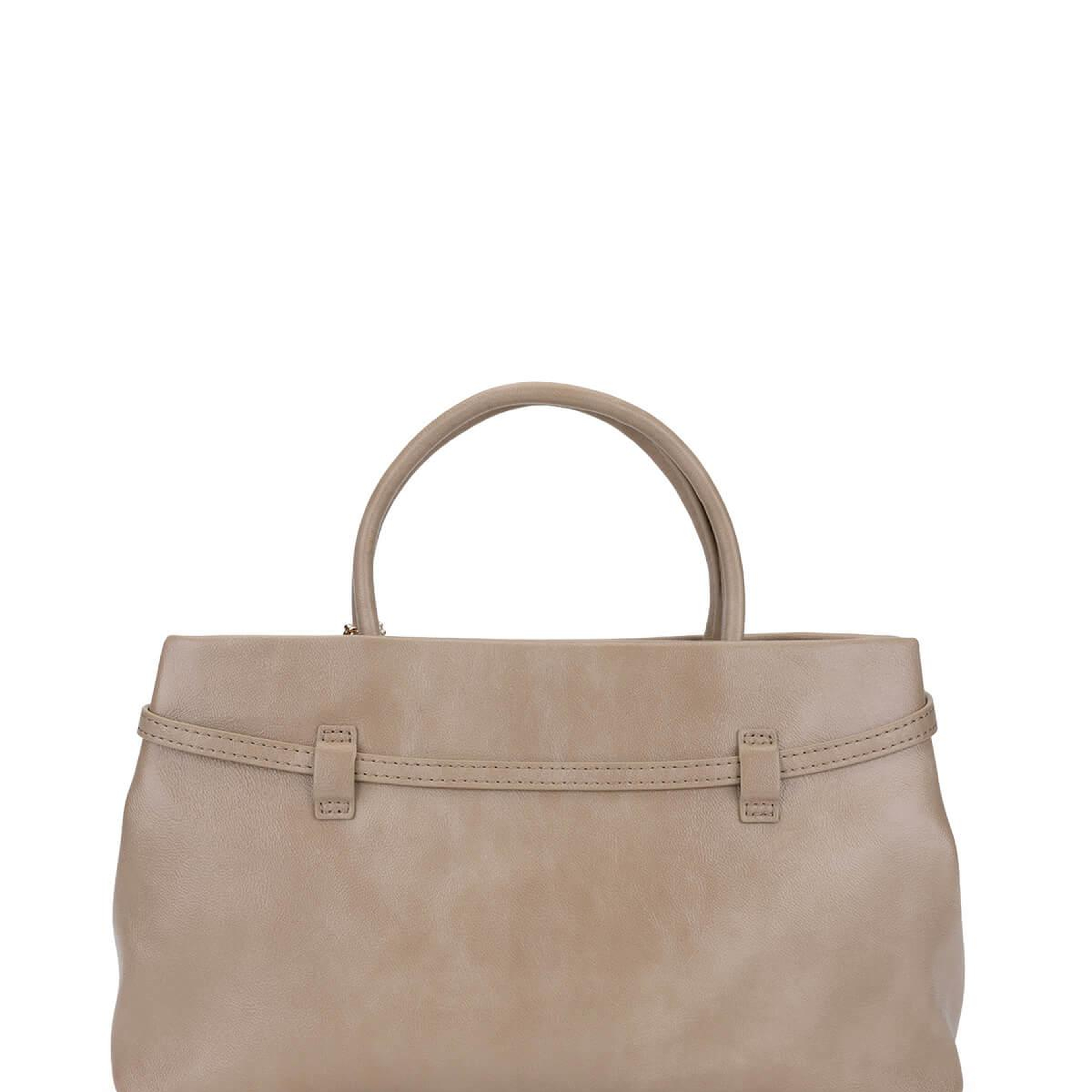 Tamer Tanca Kadın Suni Deri Taupe Omuz Çanta