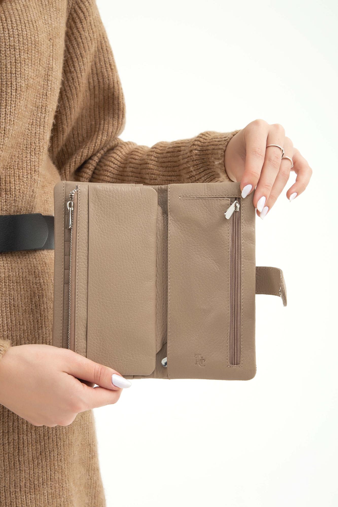 Tamer Tanca Kadın Hakiki Deri Vizon Günlük Cuzdan