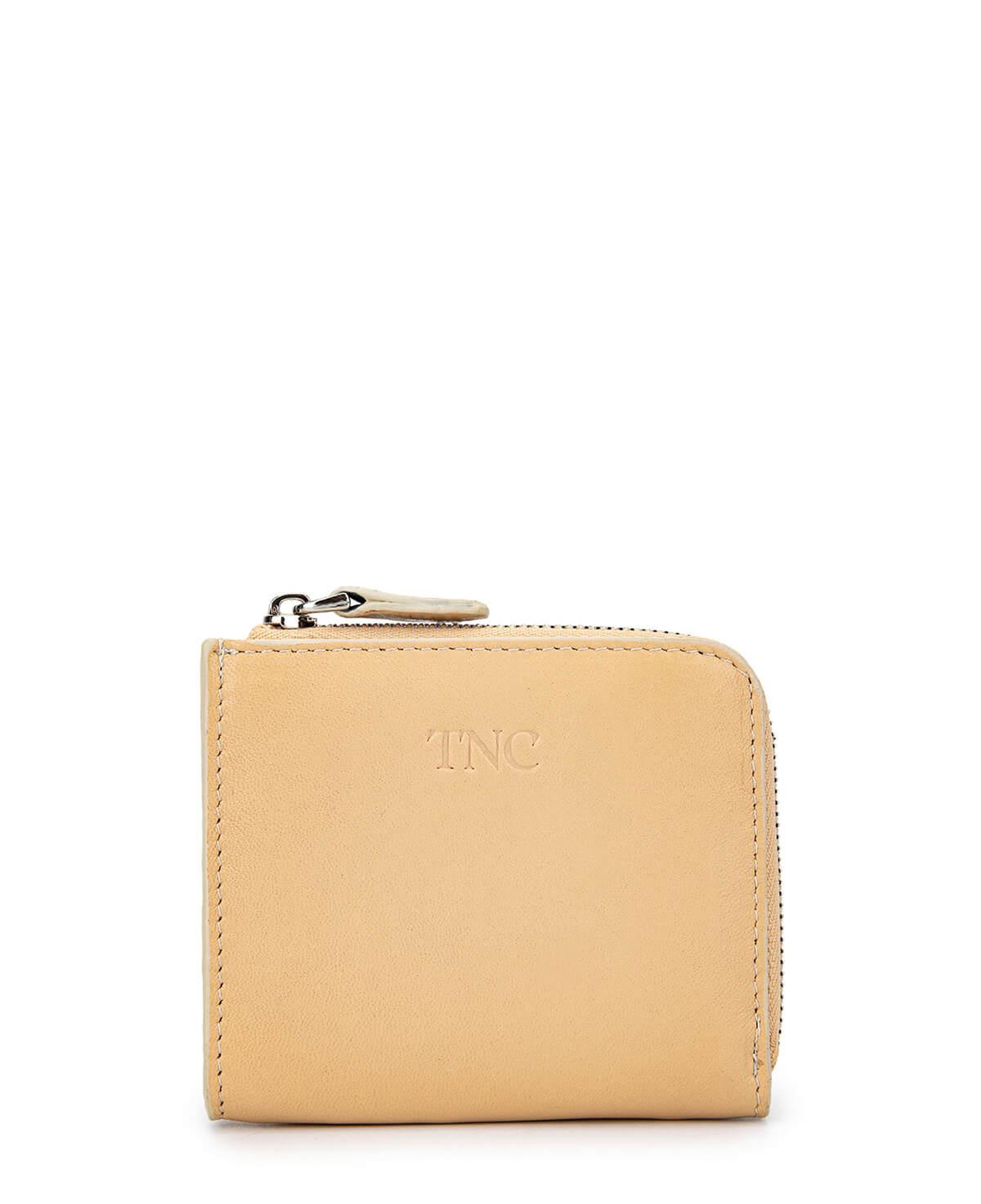 Tamer Tanca Kadın Hakiki Deri Bej Kartlık