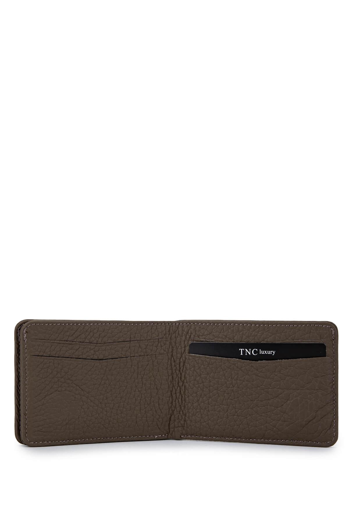 Tamer Tanca Erkek Hakiki Deri Vizon Floter Cüzdan Cuzdan