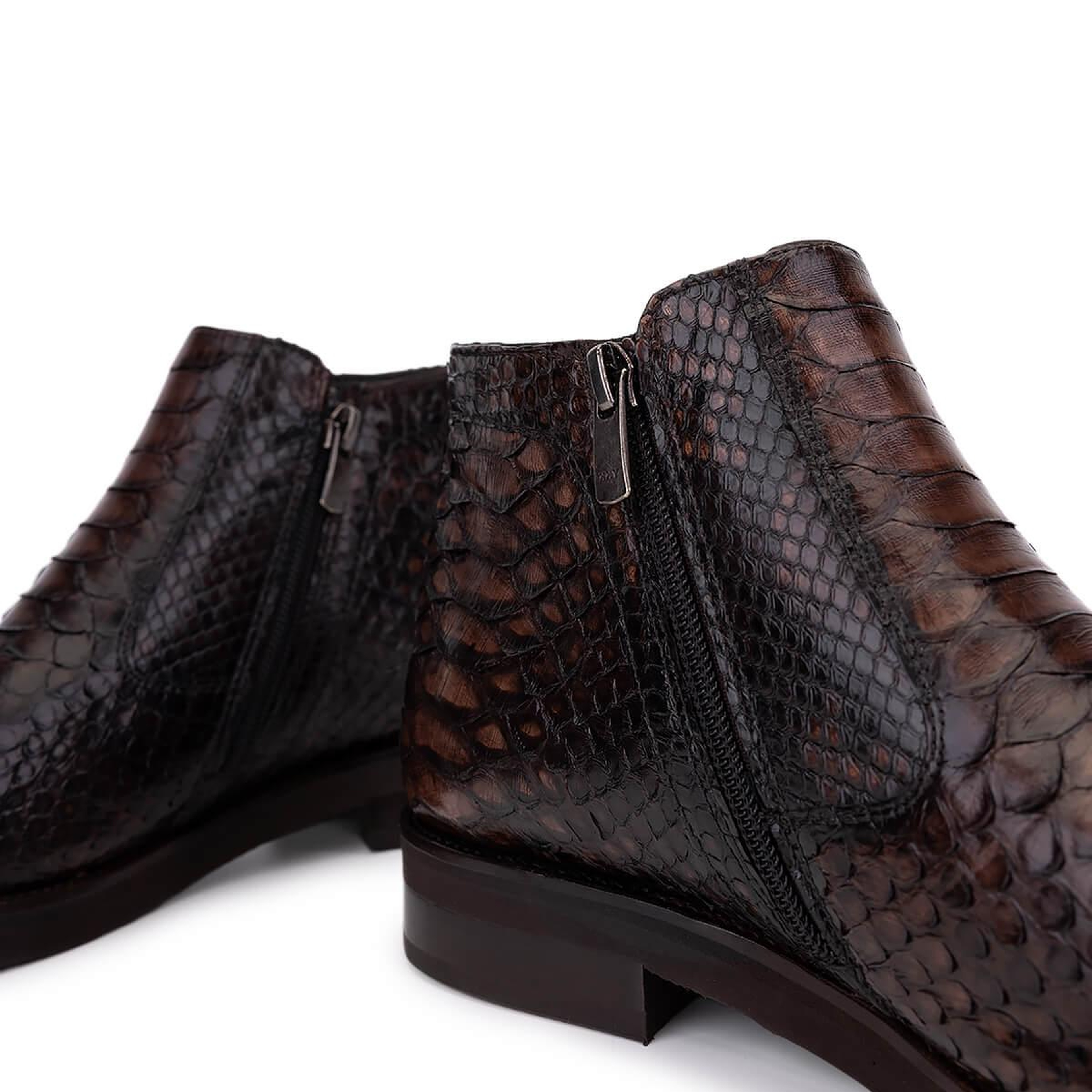 Tamer Tanca Erkek Hakiki Deri Kahverengi Klasik Bot