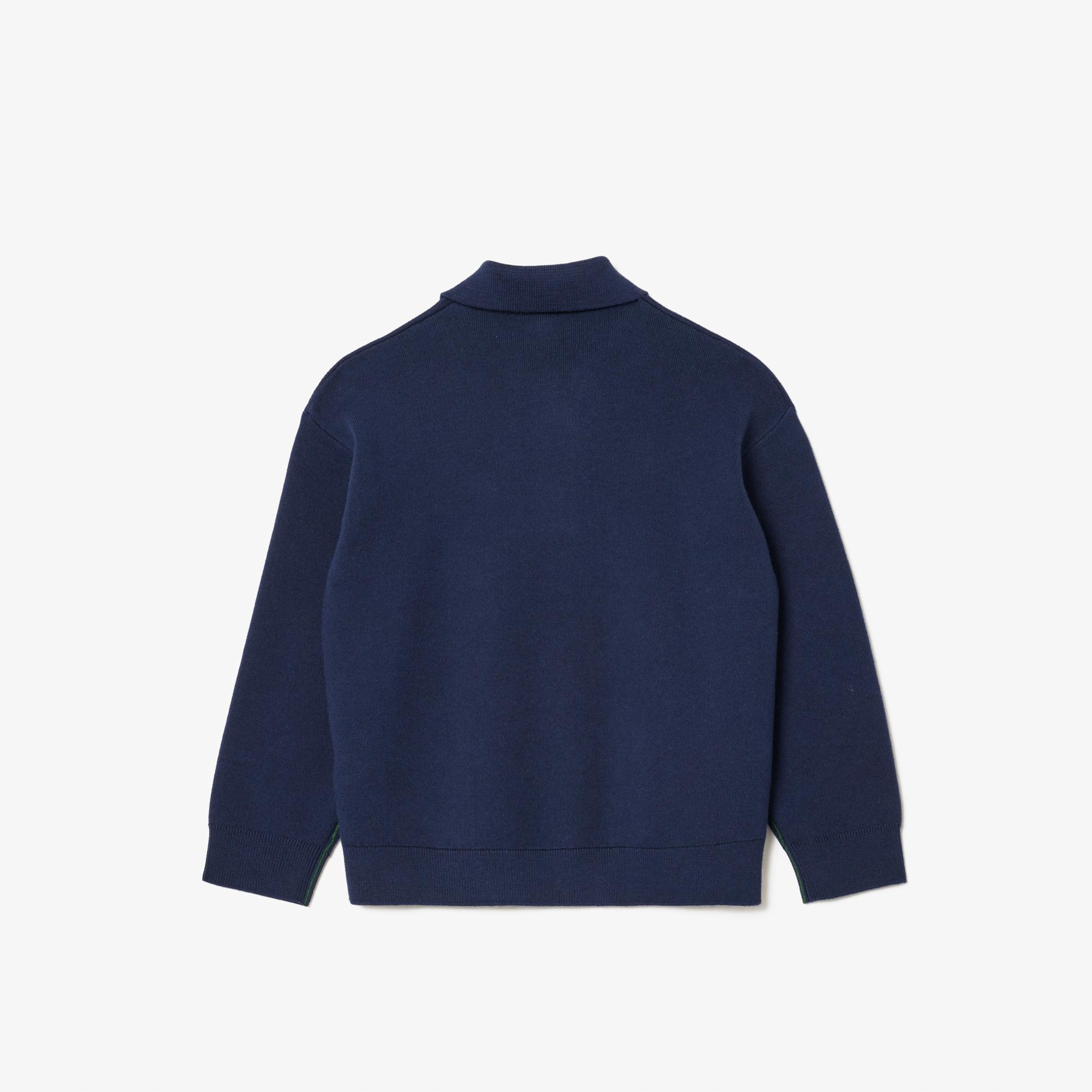 Lacoste Çocuk Lacivert Kazak