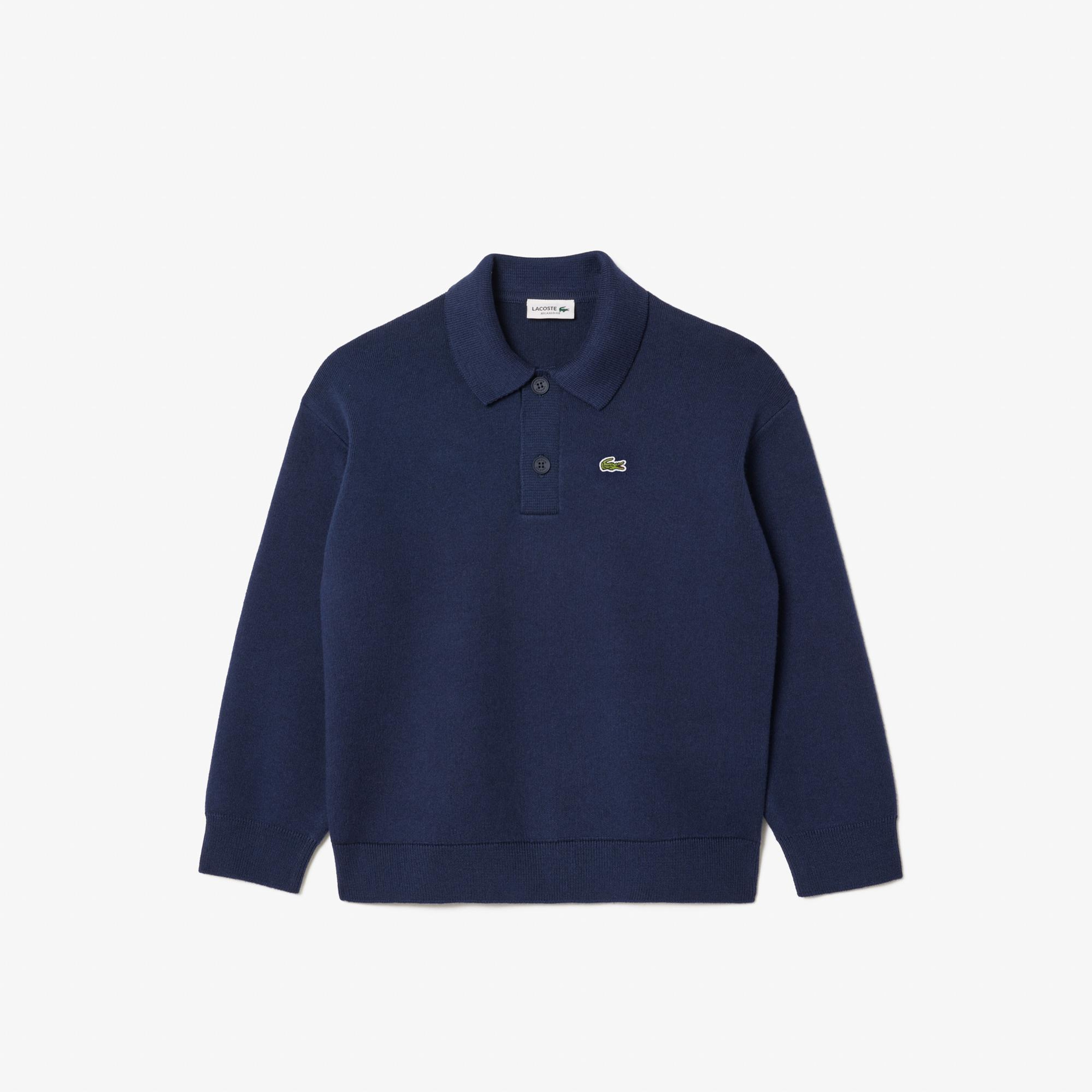 Lacoste Çocuk Lacivert Kazak