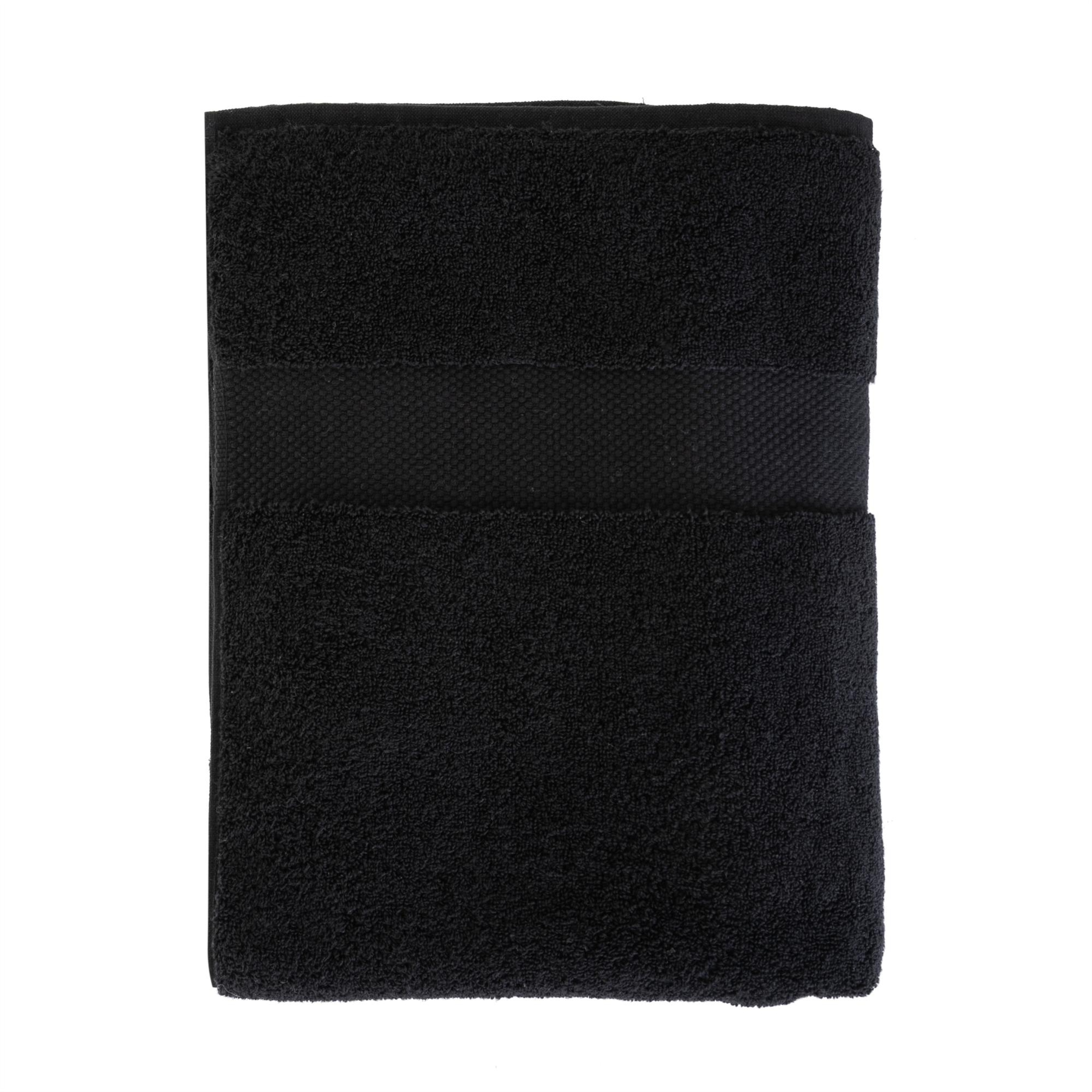 CLASSY BANYO HAVLUSU SİYAH 90X150 CM