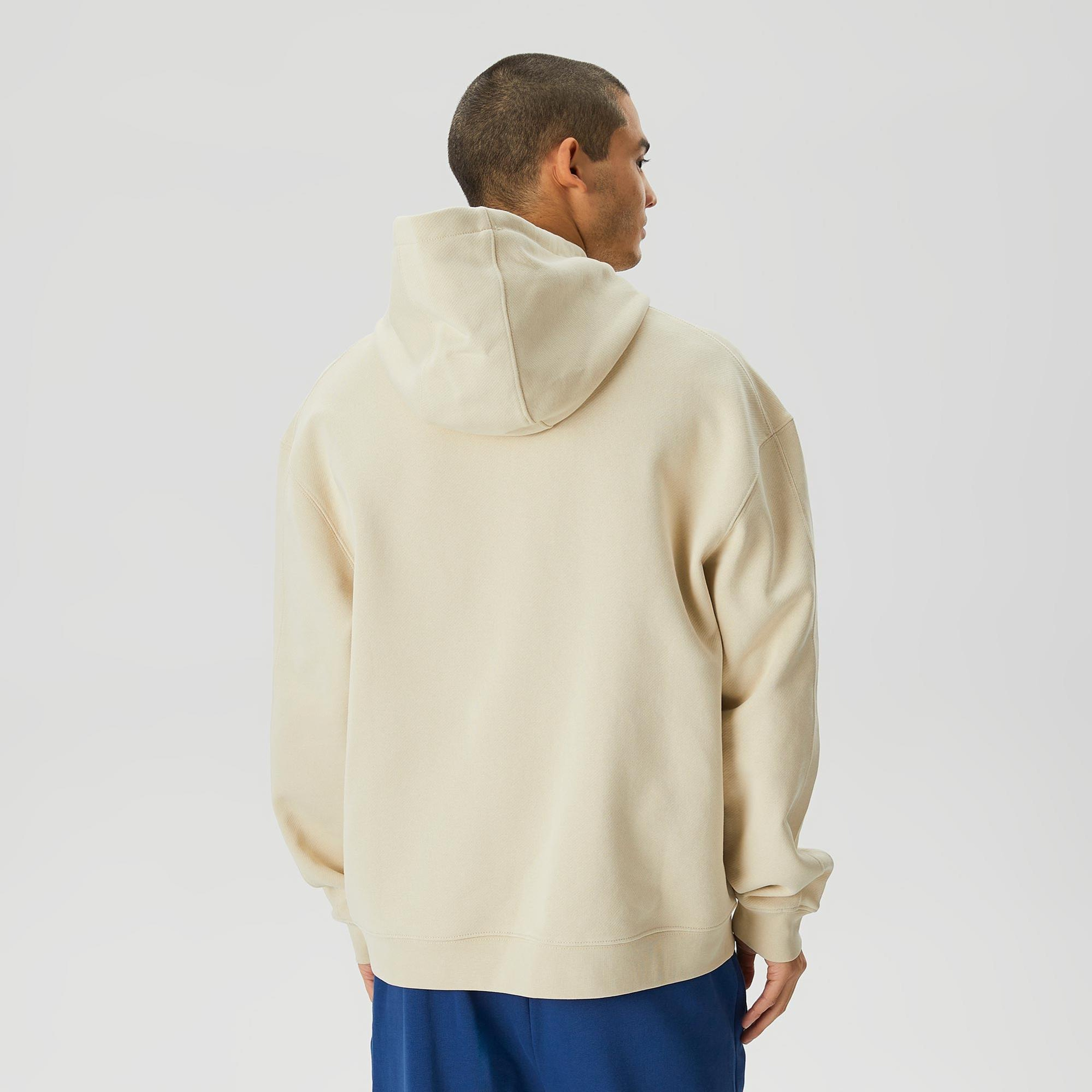 Les Benjamins 405 Erkek Krem Rengi Hoodie Sweatshirt