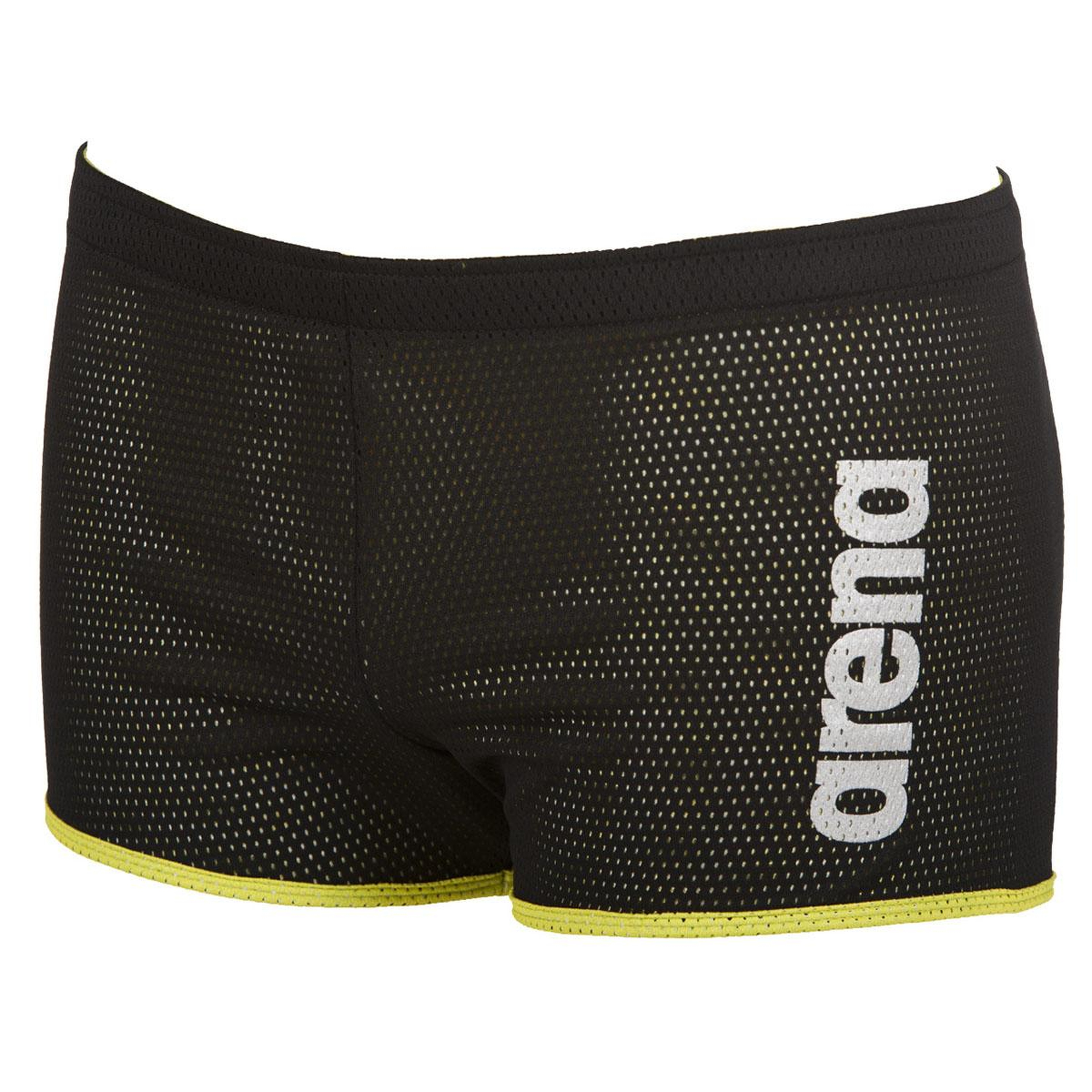Square Cut Drag Suit Erkek Siyah Yüzücü Mayo 1E36650