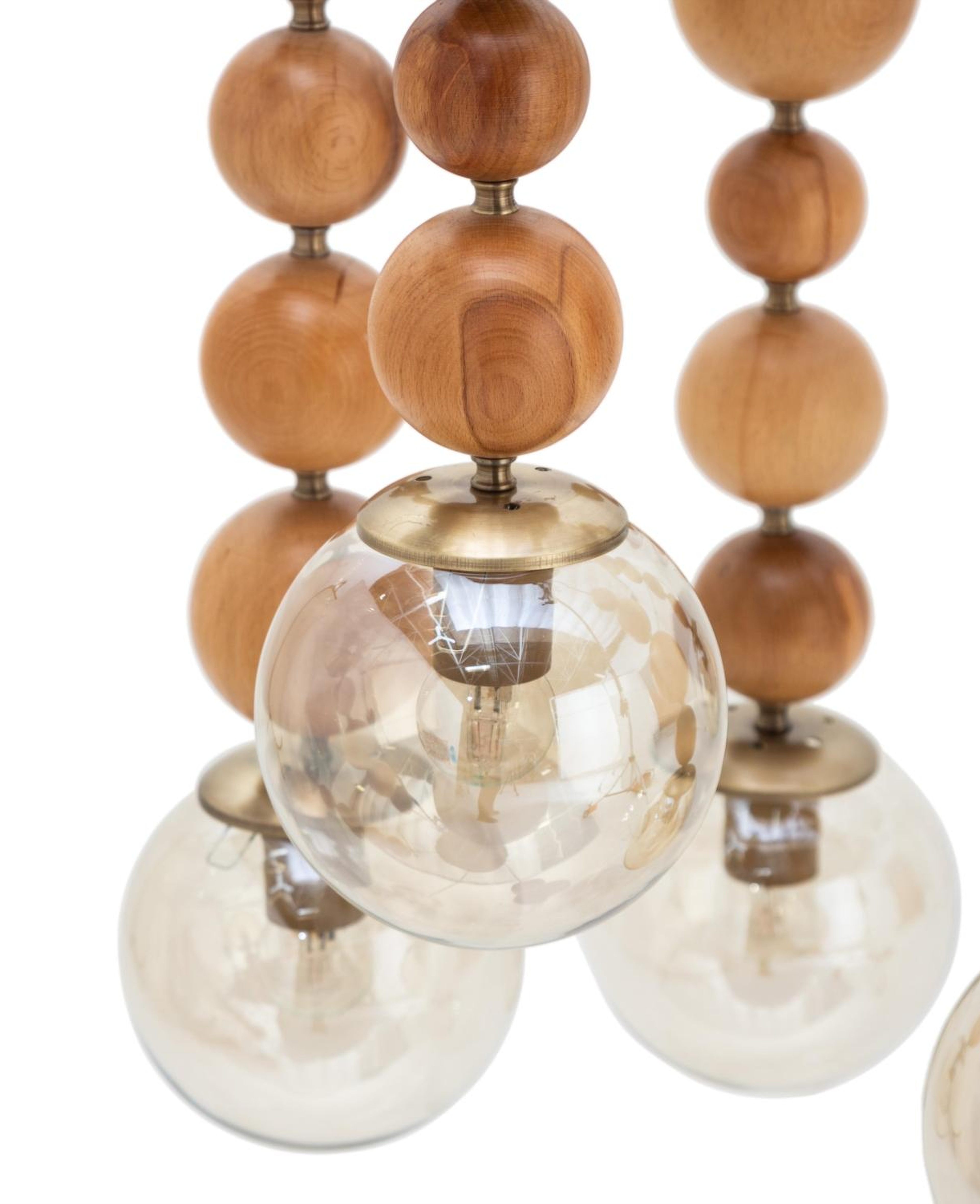 WOOD BEAD 5Lİ SARKIT