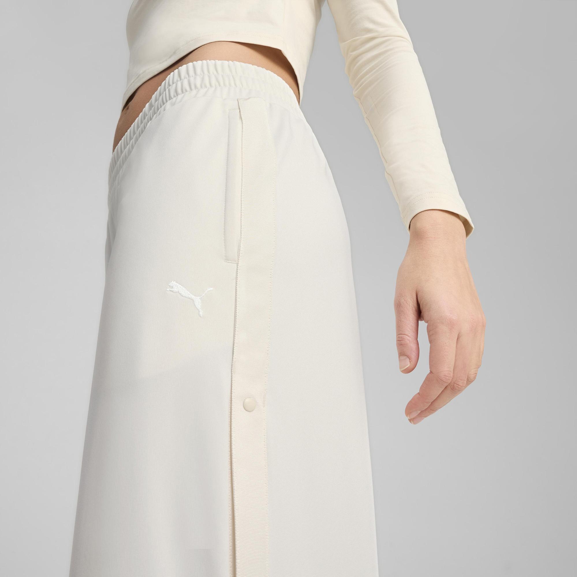 Puma Wardrobe Ess Low Rise Kadın Krem Eşofman Altı