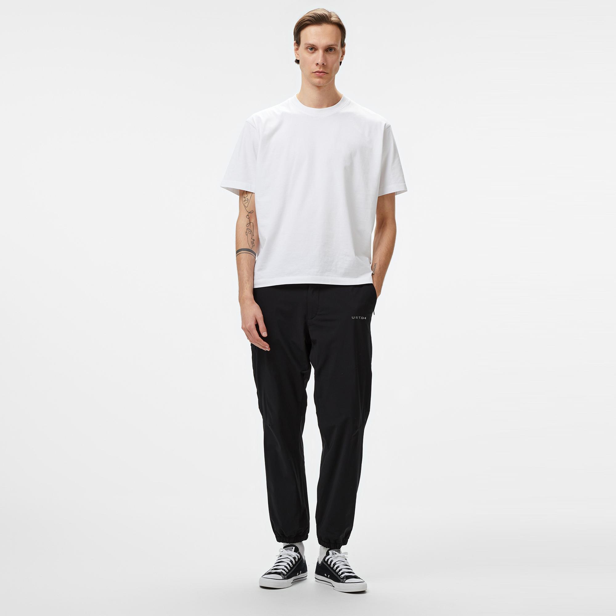 UNITED4 Erkek Siyah Pantolon