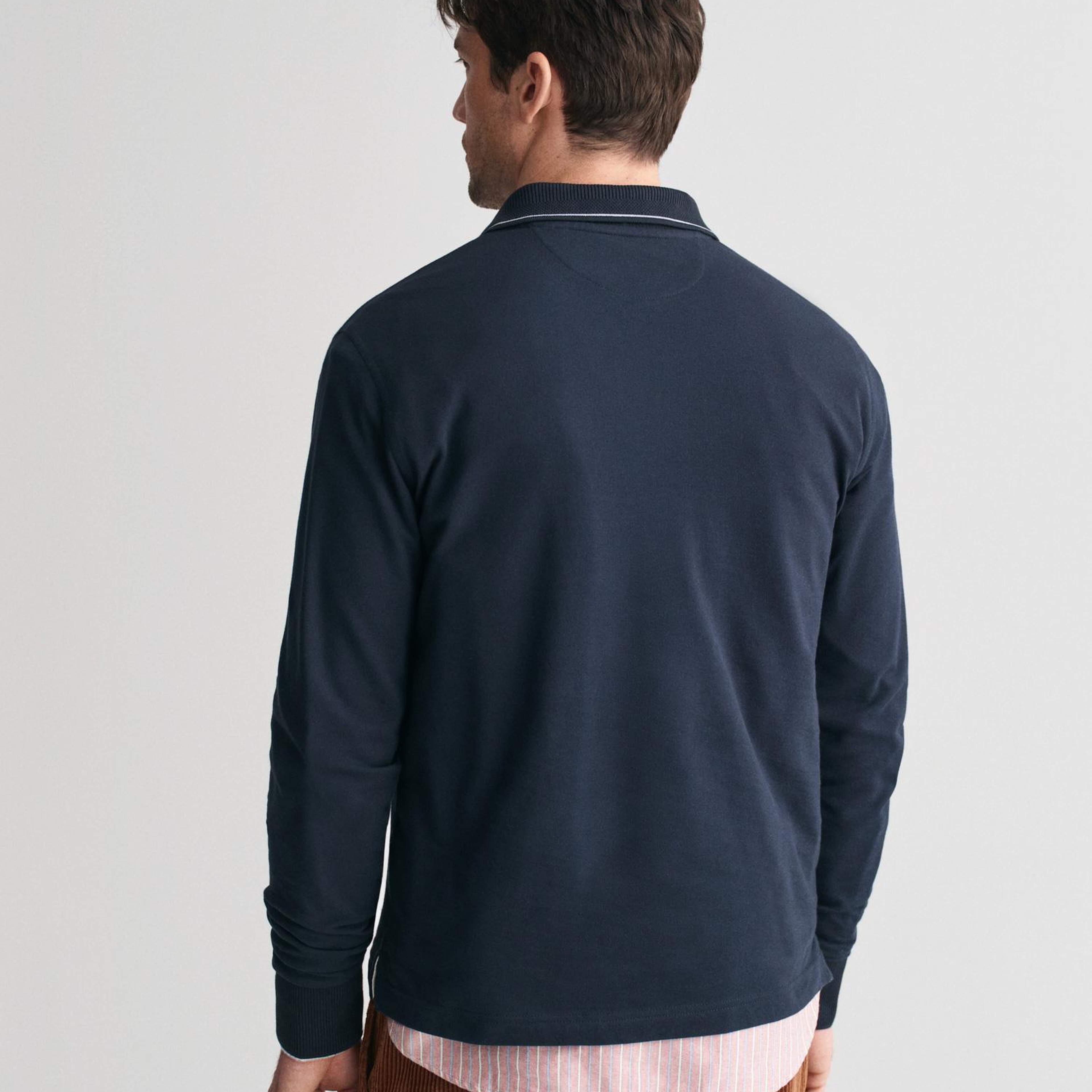 GANT Erkek Lacivert Regular Fit Polo