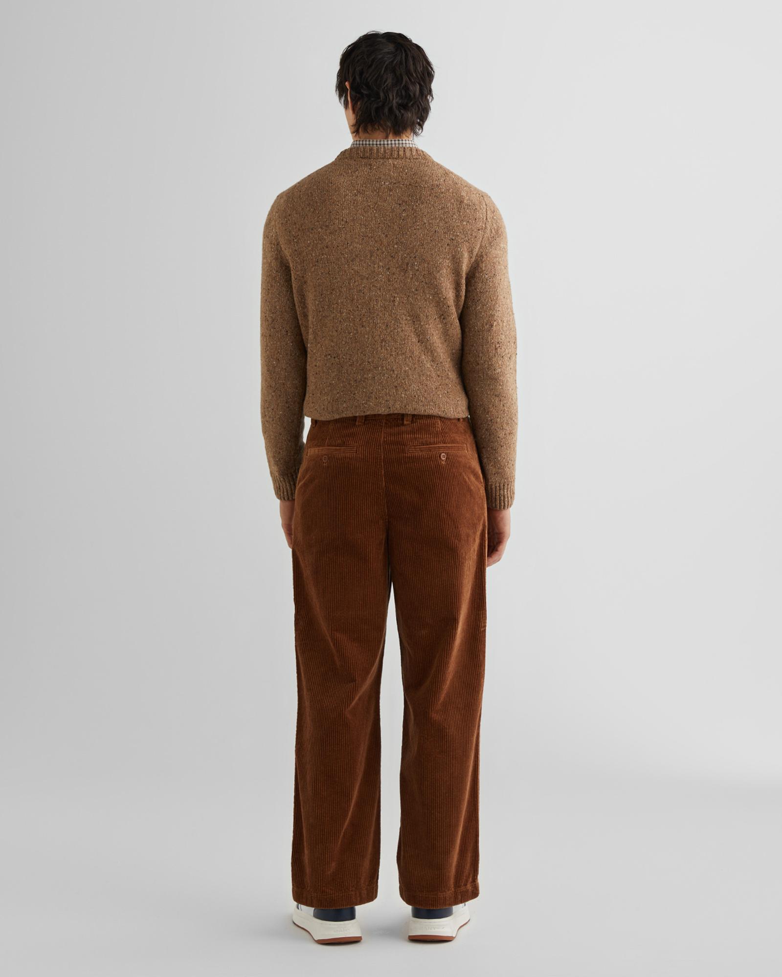 GANT Erkek Kahverengi Relaxed Fit Pantolon