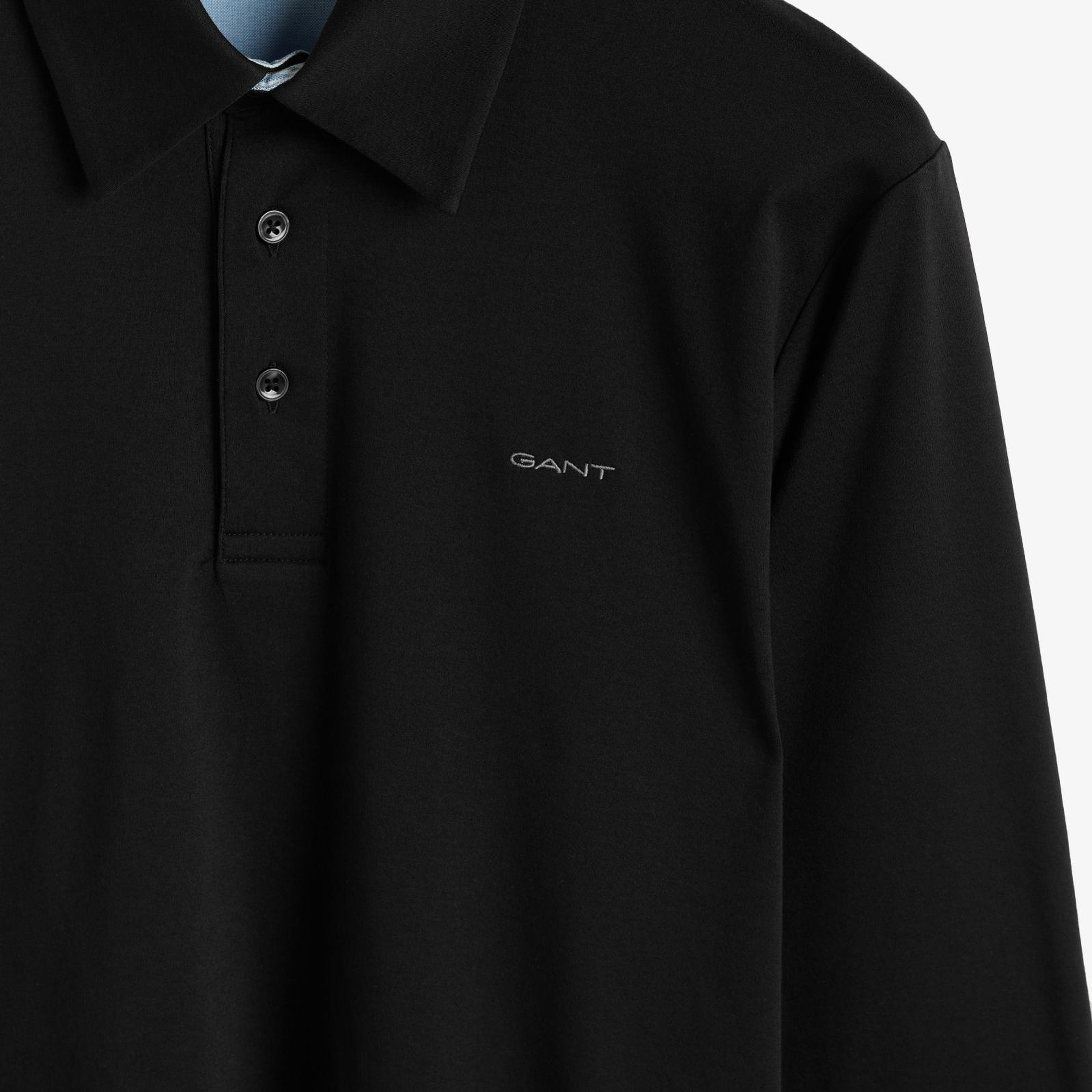 GANT Erkek Siyah Regular Fit Polo
