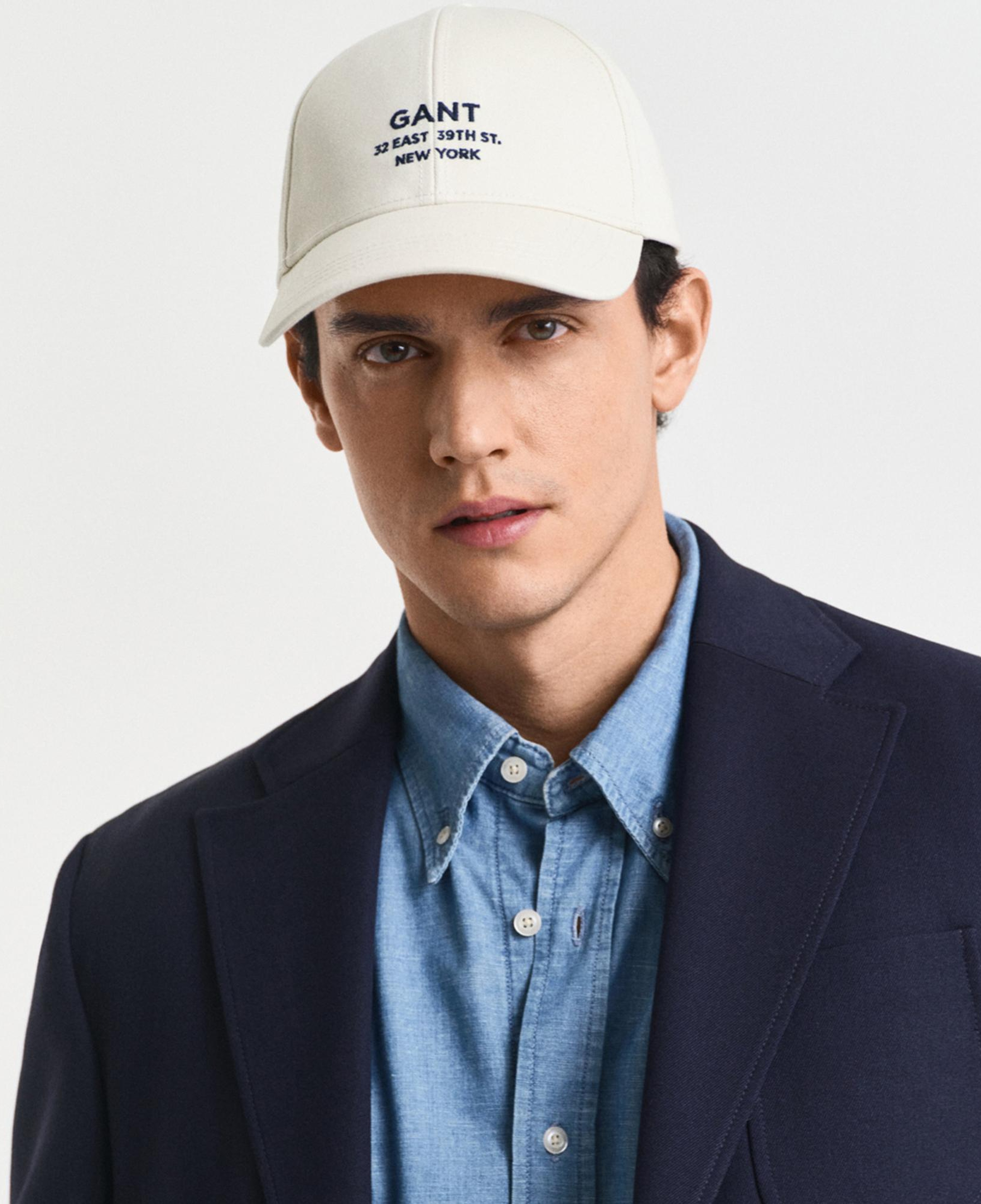 GANT Unisex Krem Logolu Şapka