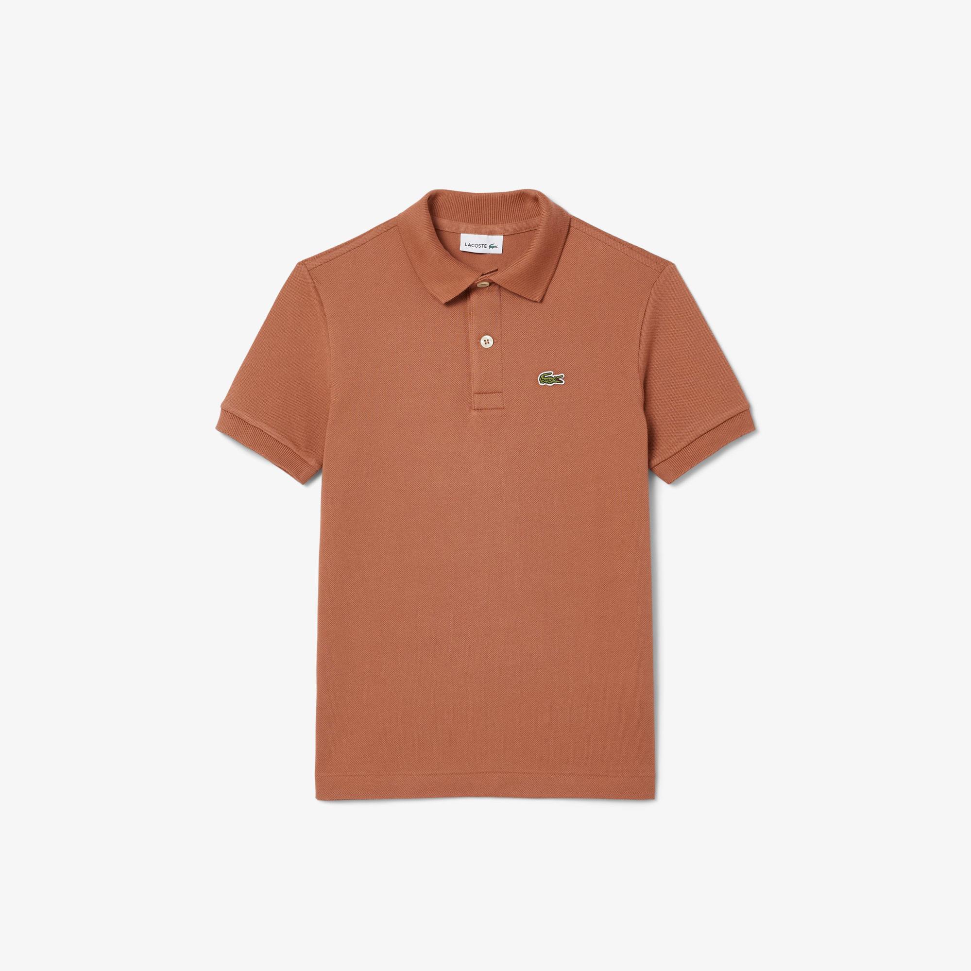 Lacoste Çocuk Regular Fit Kahverengi Polo