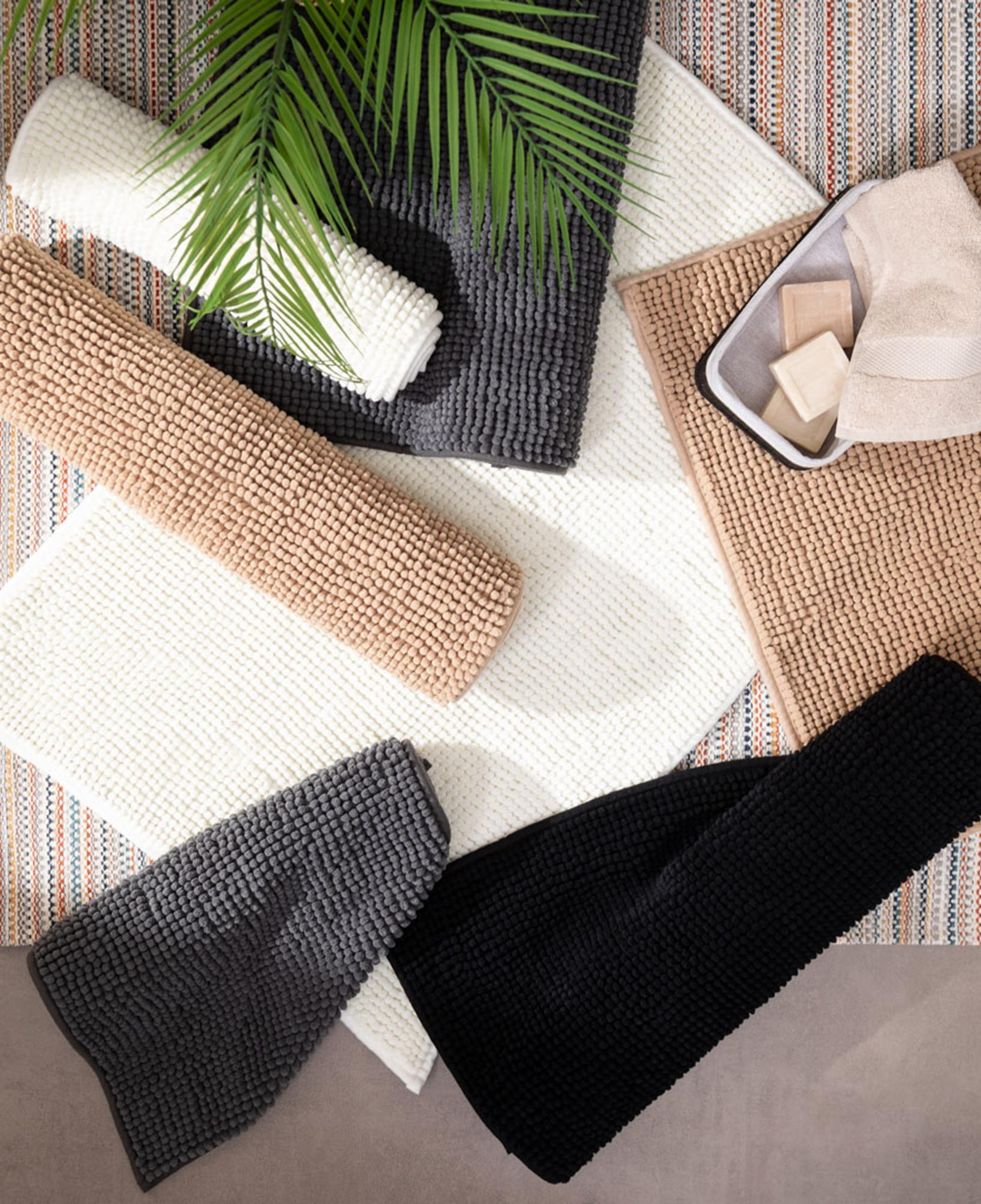 JUNE BANYO PASPASI SİYAH 60X100