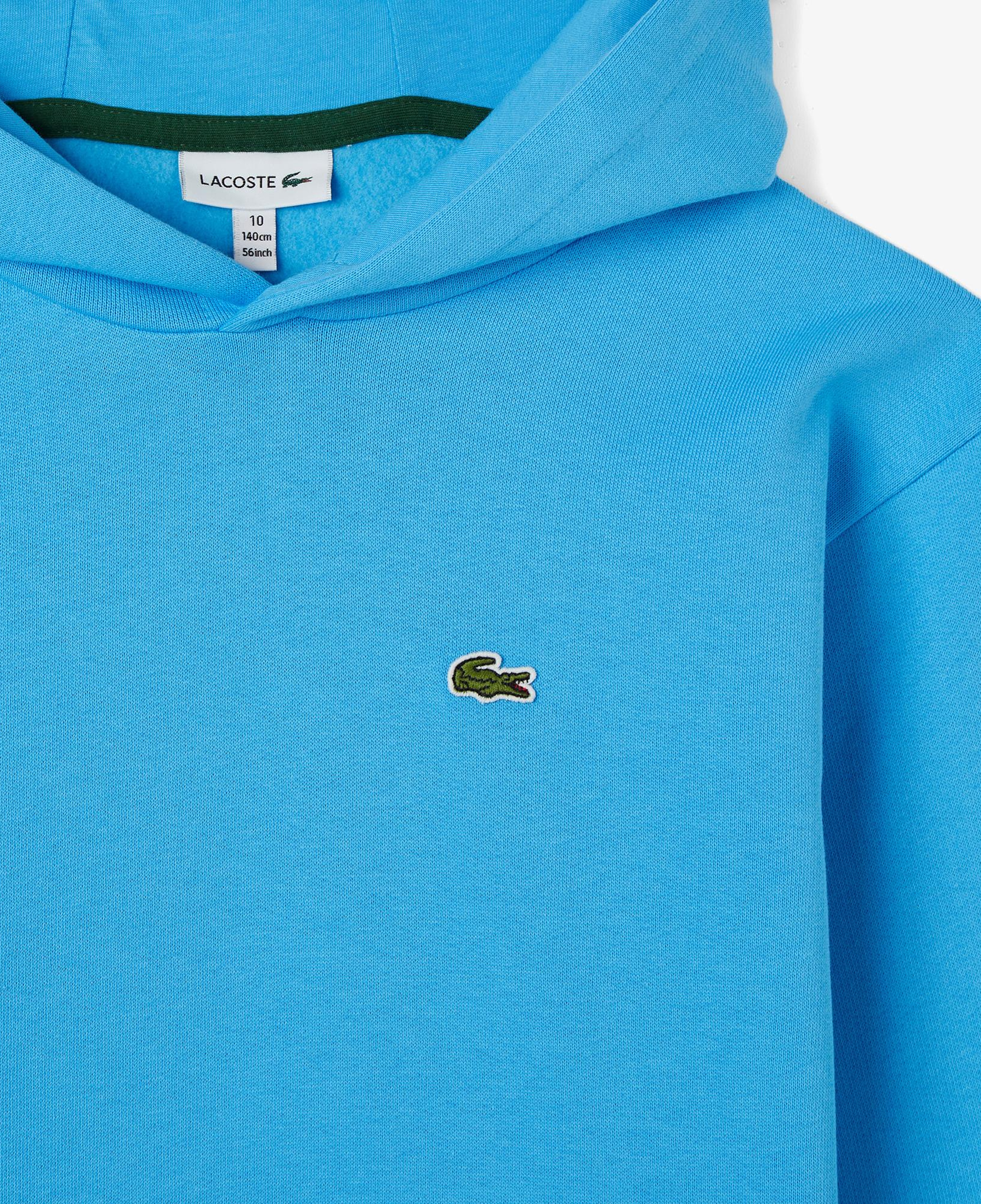 Çocuk Kapüşonlu Mavi Sweatshirt