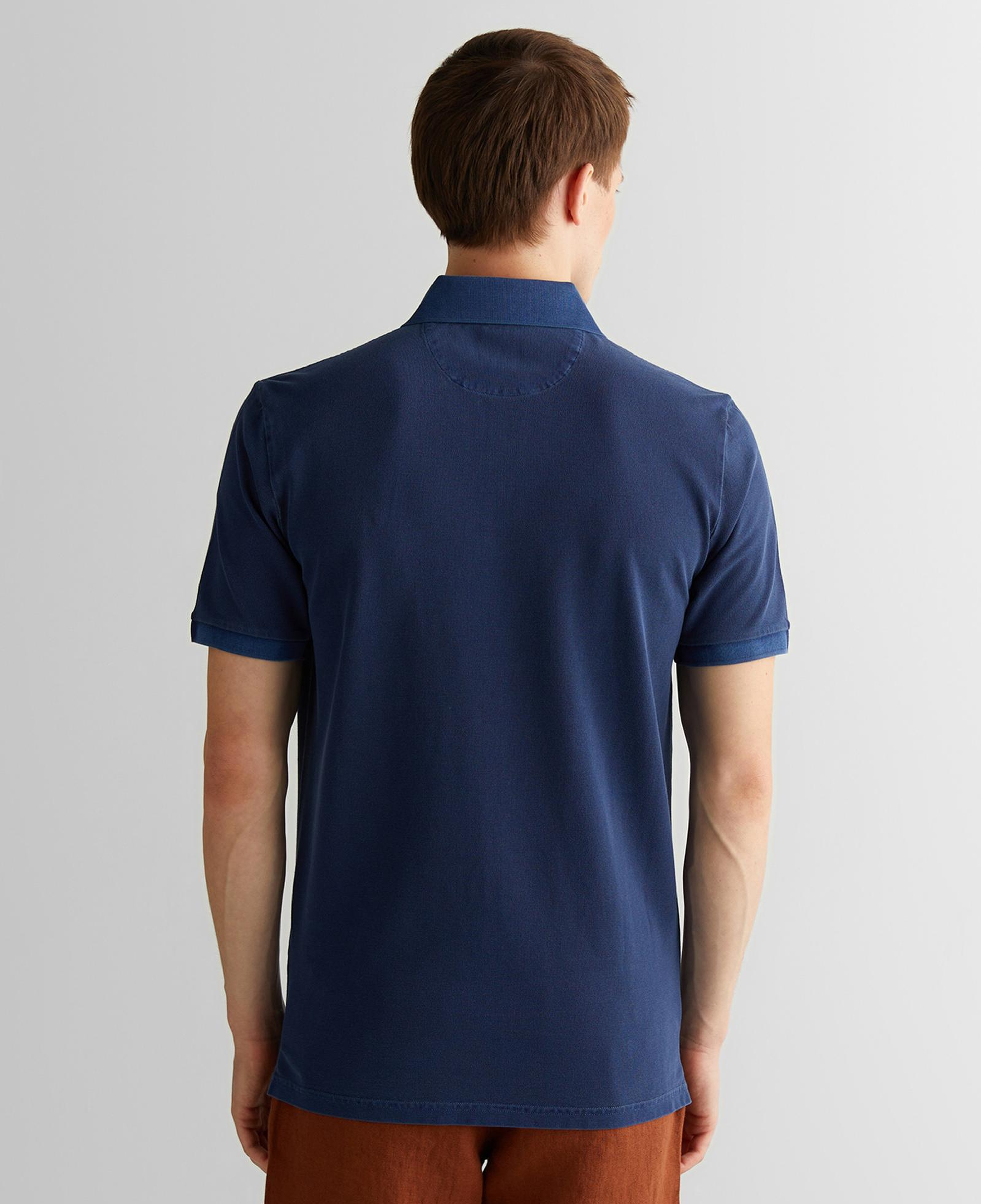 Gant Erkek Lacivert Regular Fit Polo