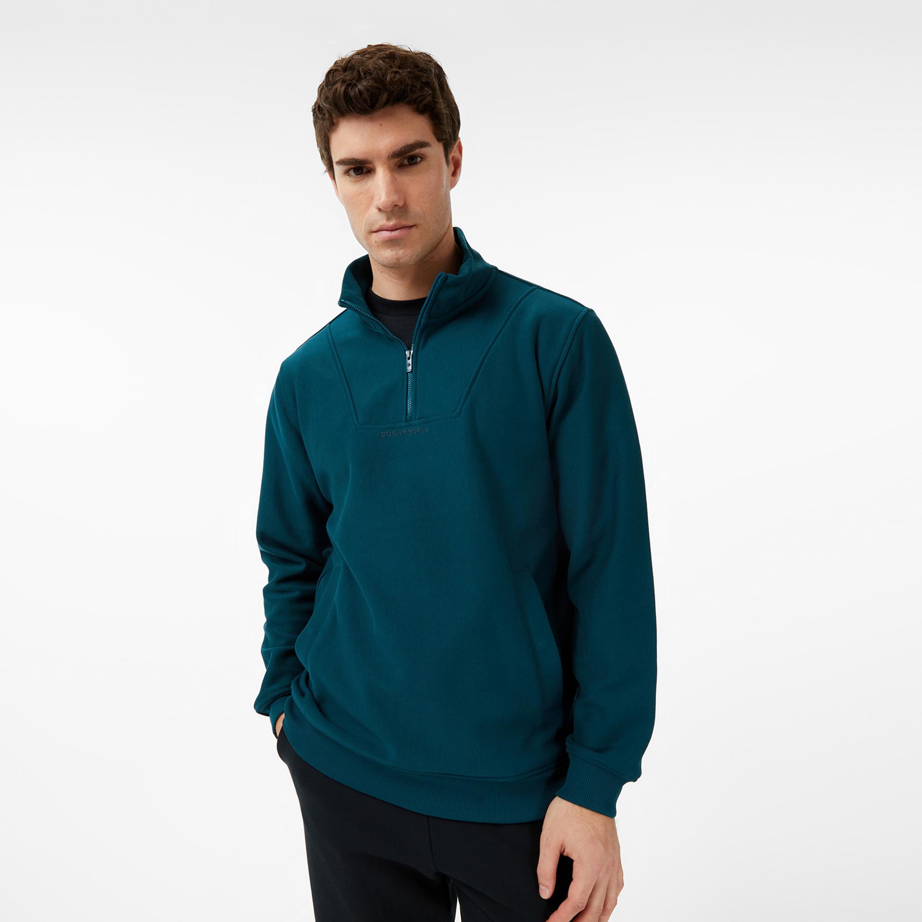 Converse Erkek Yesil Sweatshirt