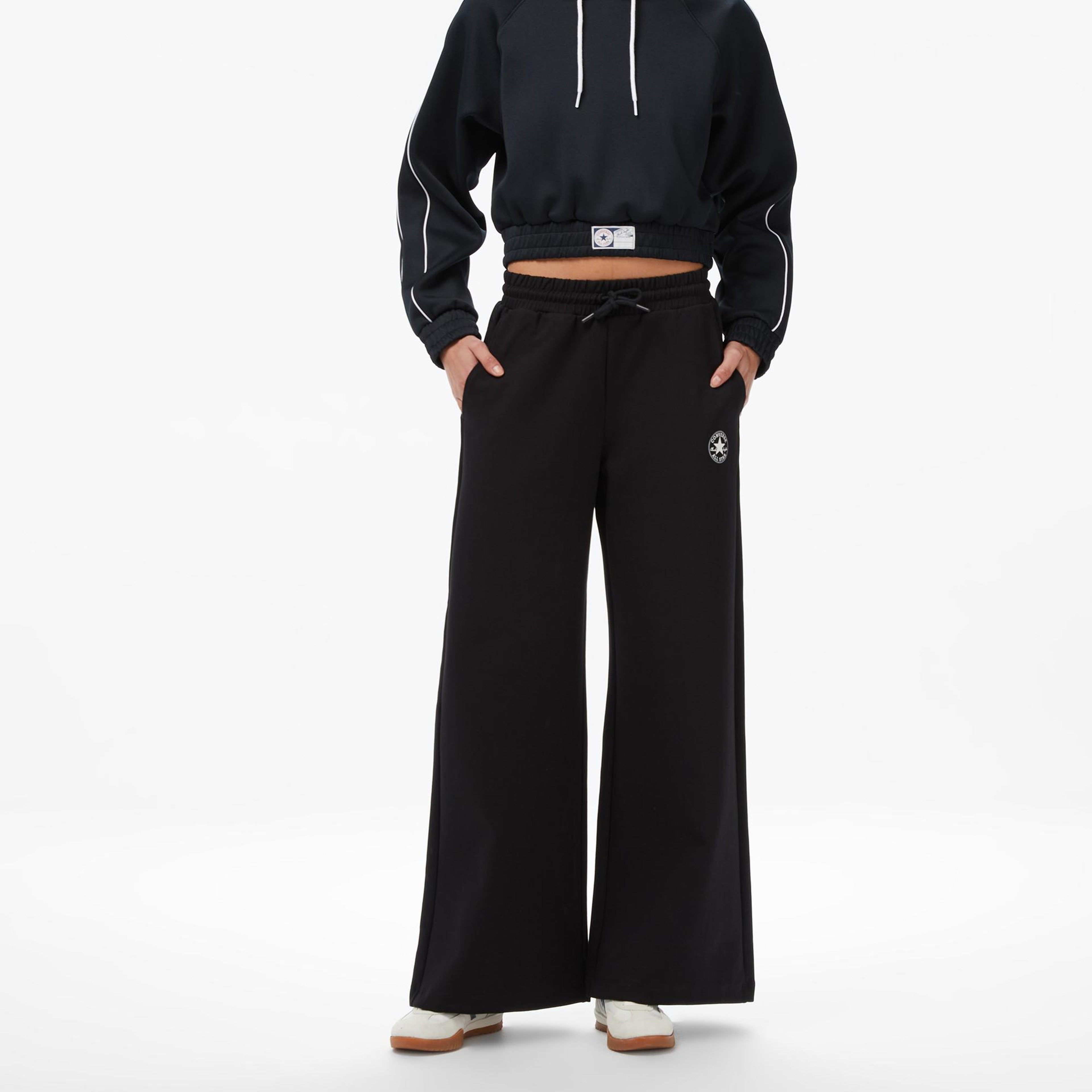 Converse Kadın Siyah Eşofman Altı