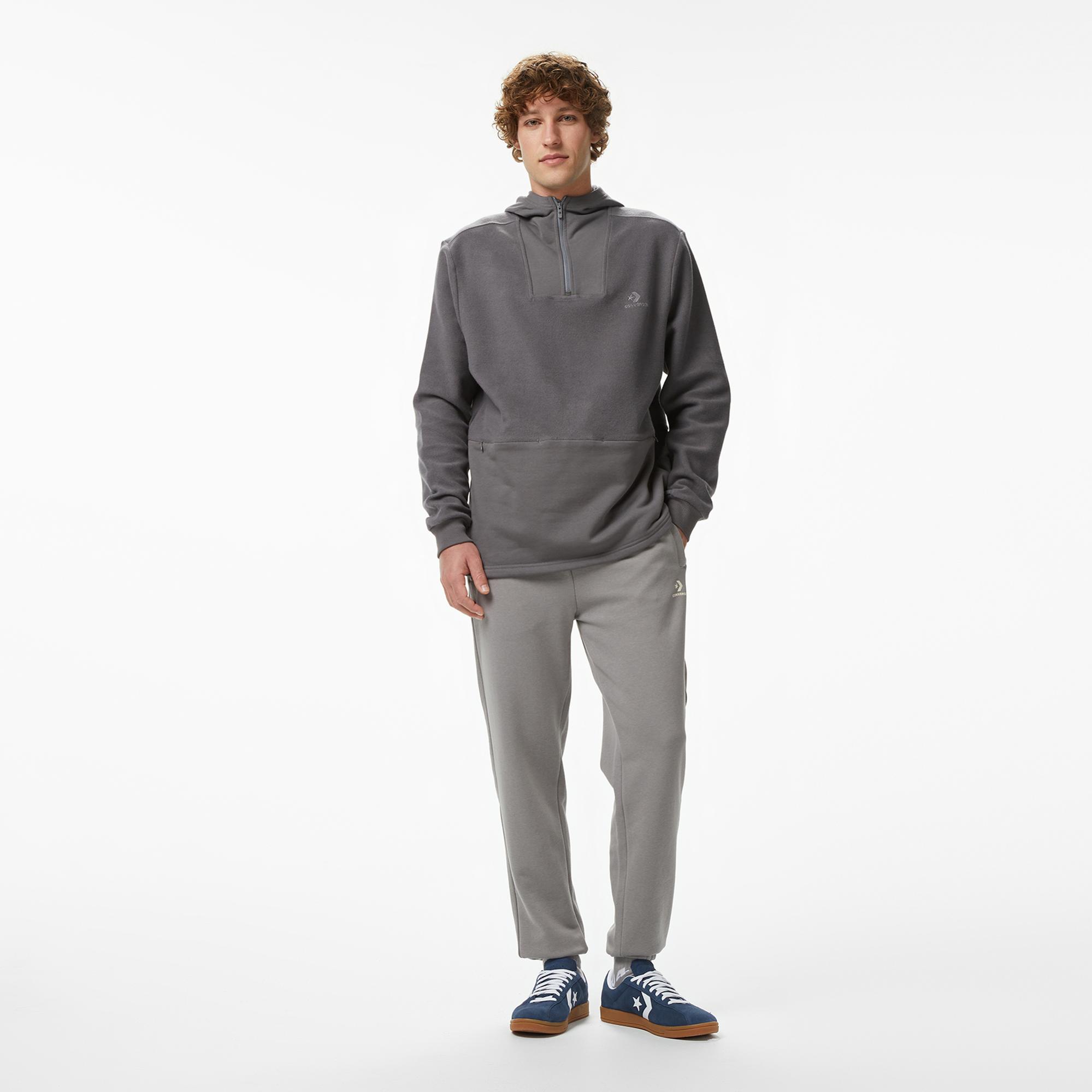 Converse Erkek Antrasit Sweatshirt